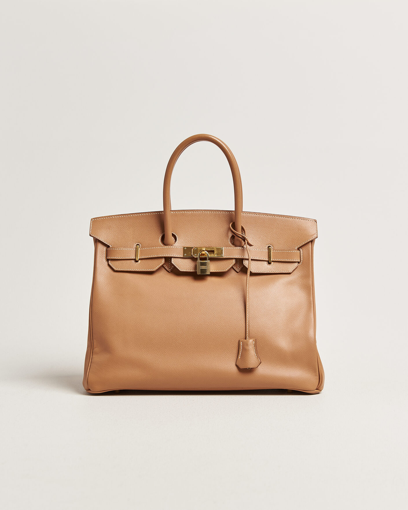 Mies | Pre-Owned & Vintage Bags | Hermès Pre-Owned | Birkin 35 Courchevel Gold