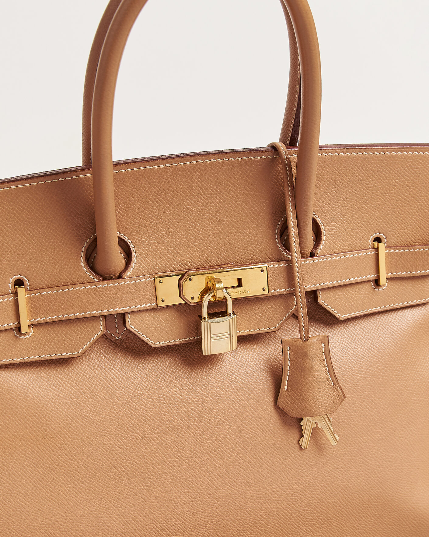 Mies | Pre-Owned & Vintage Bags | Hermès Pre-Owned | Birkin 35 Courchevel Gold