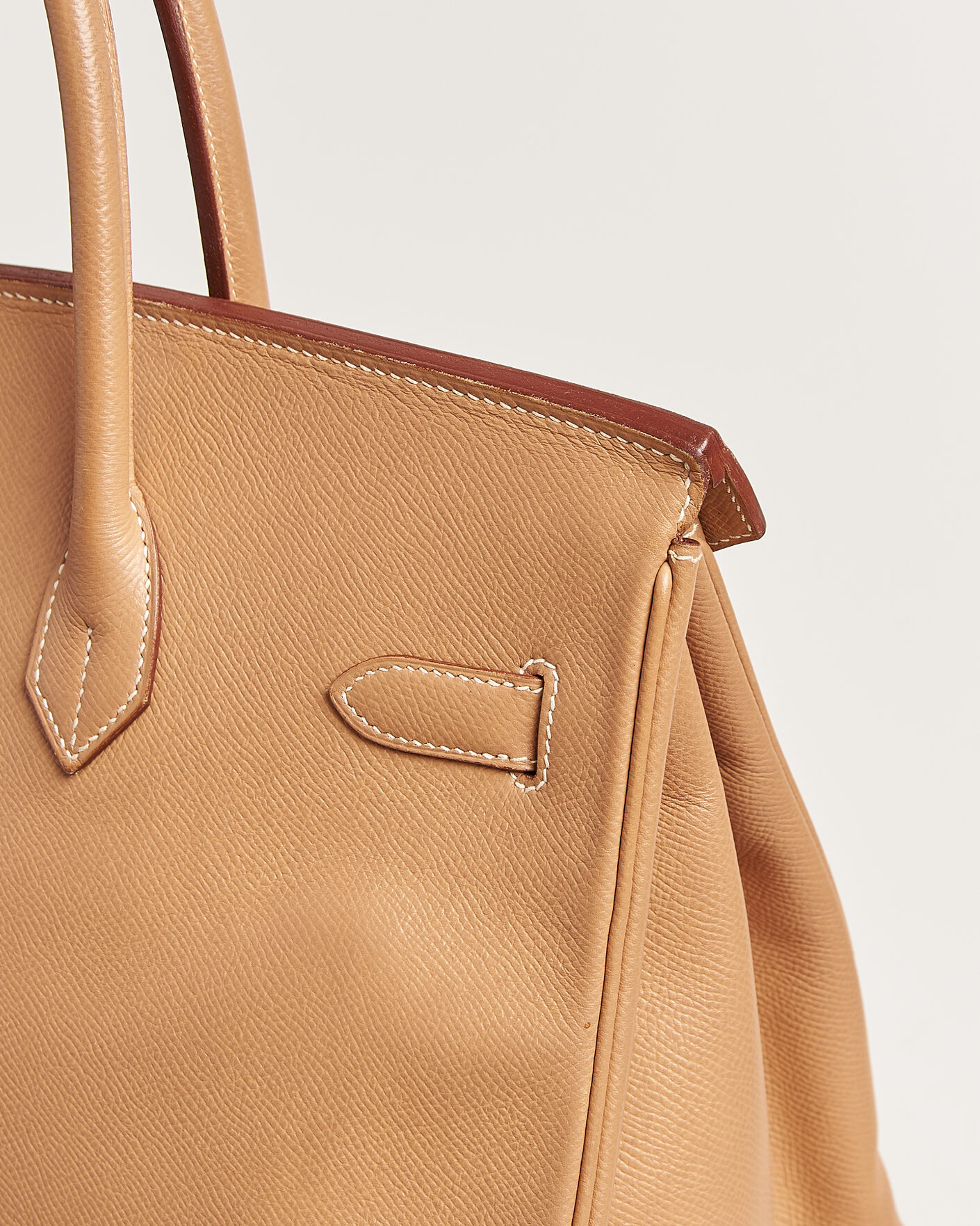Mies | Pre-Owned & Vintage Bags | Hermès Pre-Owned | Birkin 35 Courchevel Gold