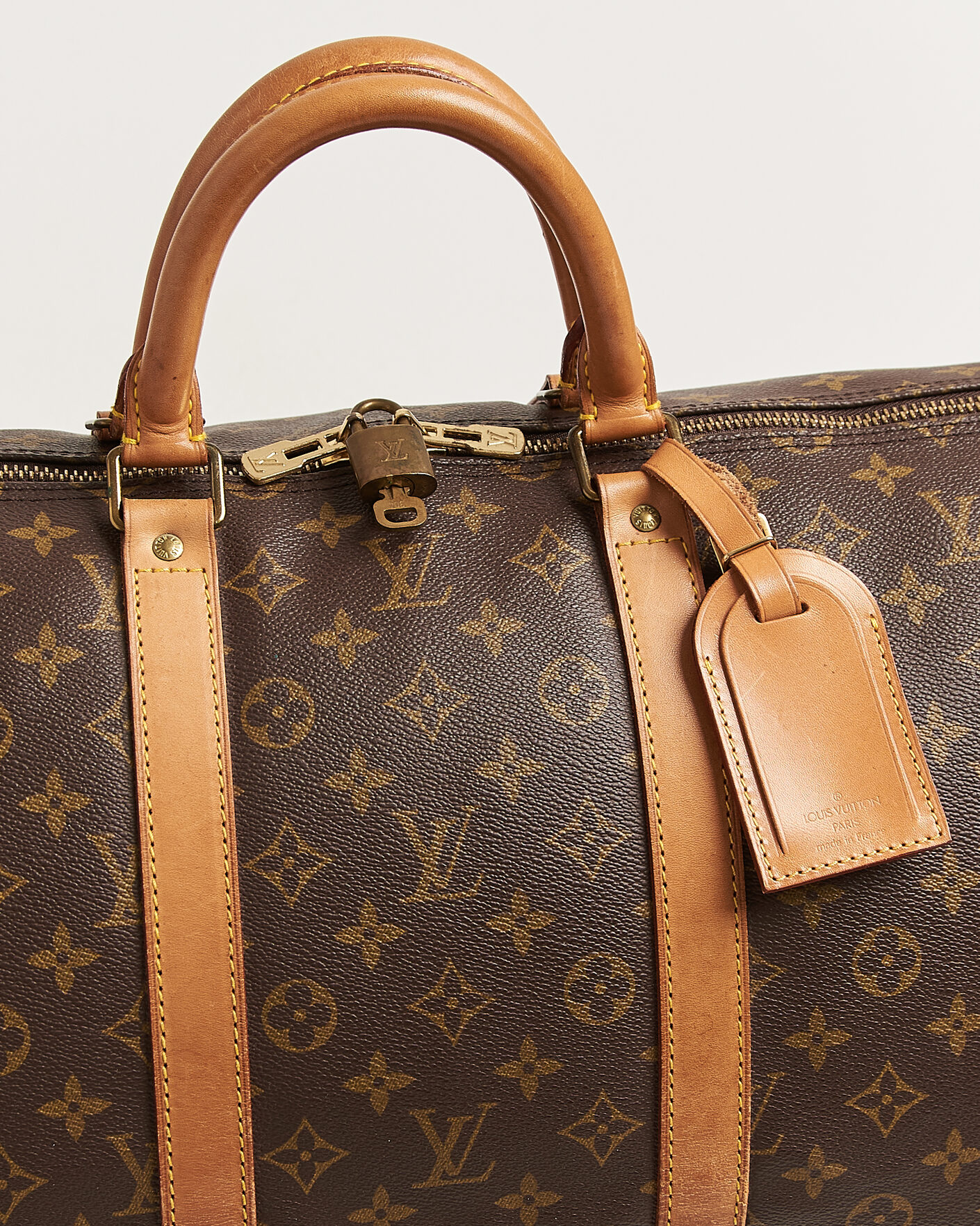 Mies | Pre-Owned & Vintage Bags | Louis Vuitton Pre-Owned | Keepall Bandouliére 55 Monogram