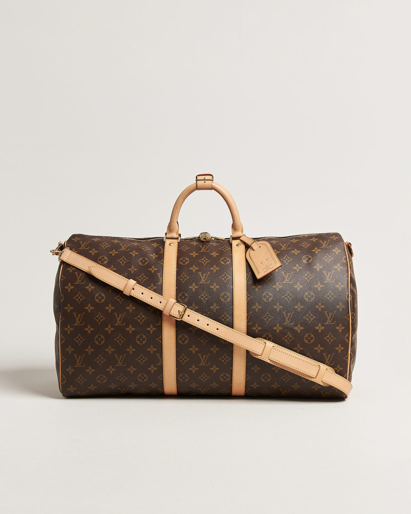 Mies | Pre-Owned & Vintage Bags | Louis Vuitton Pre-Owned | Keepall Bandouliére 55 Monogram