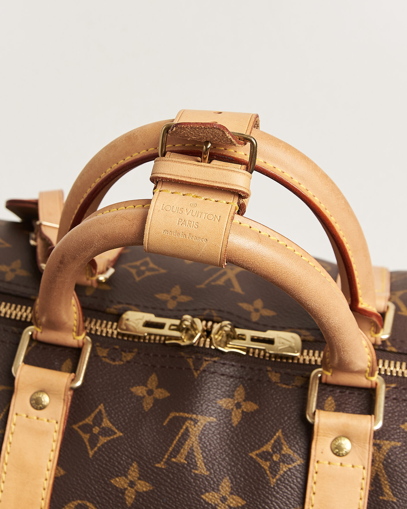 Mies | Pre-Owned & Vintage Bags | Louis Vuitton Pre-Owned | Keepall Bandouliére 55 Monogram