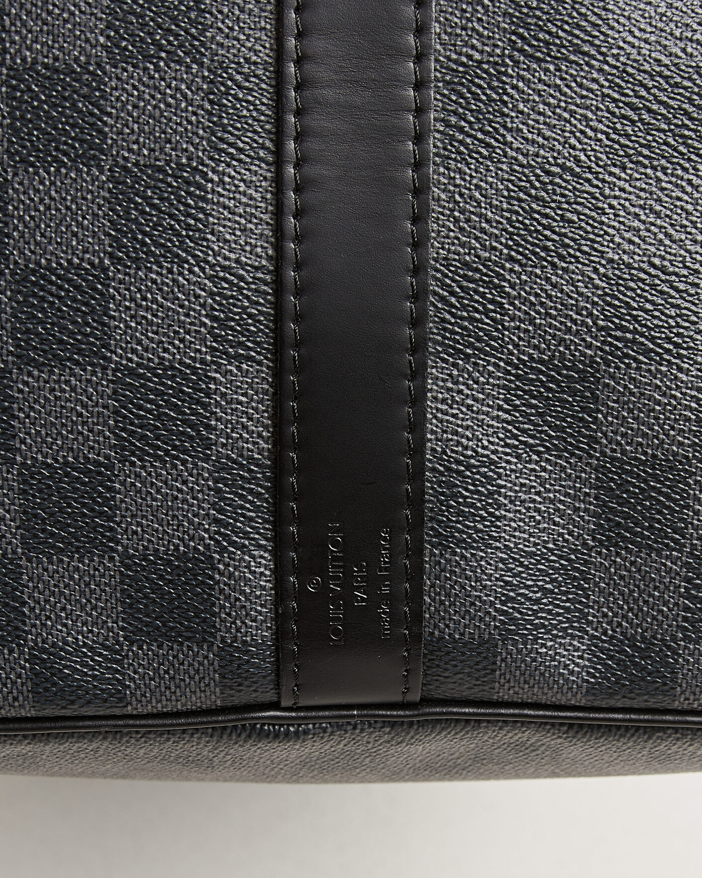 Mies | Pre-Owned & Vintage Bags | Louis Vuitton Pre-Owned | Keepall Bandouliére 55 Damier Graphite
