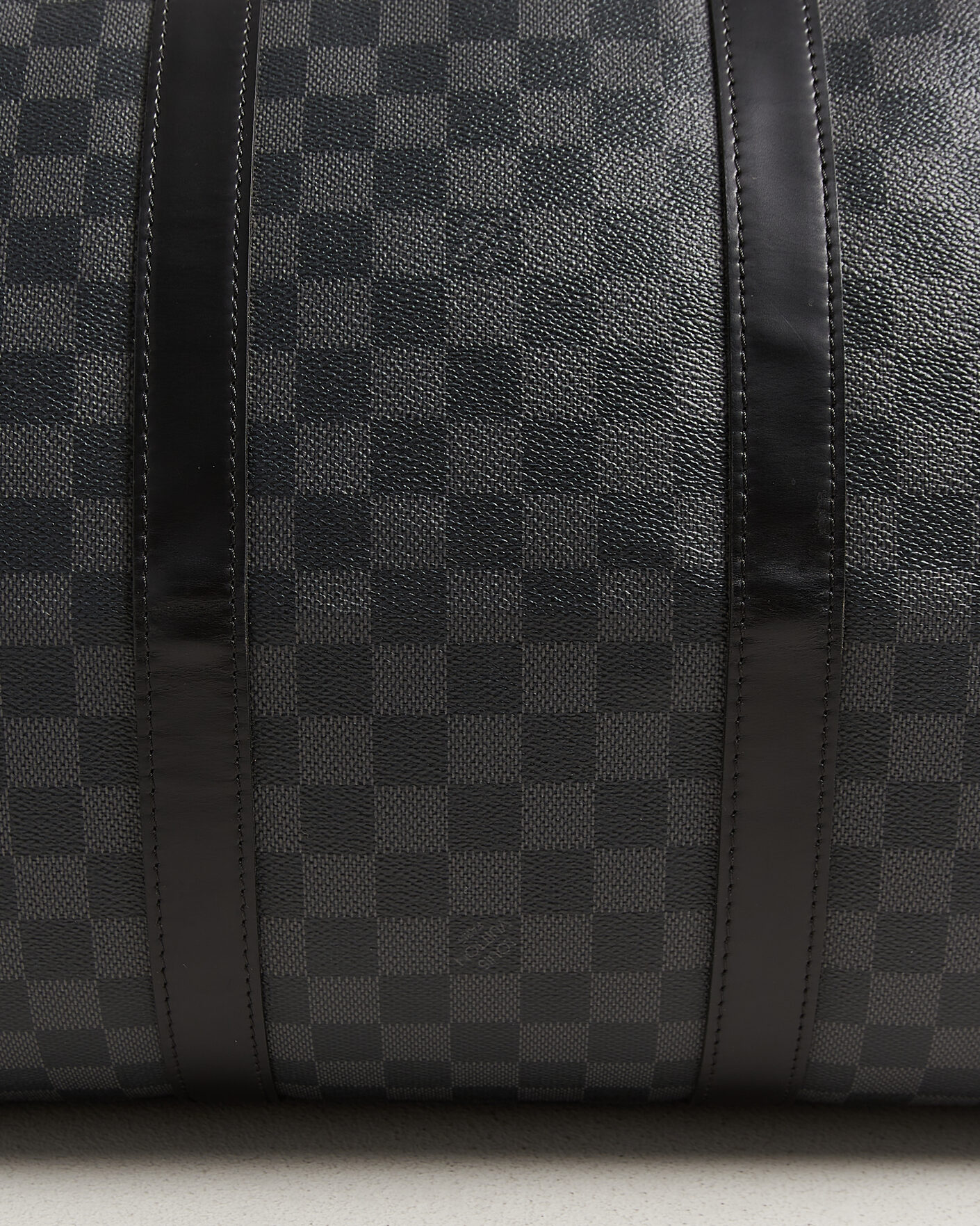 Mies | Pre-Owned & Vintage Bags | Louis Vuitton Pre-Owned | Keepall Bandouliére 55 Damier Graphite