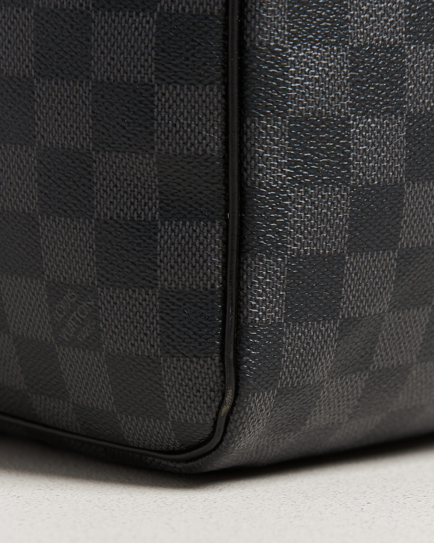 Mies | Pre-Owned & Vintage Bags | Louis Vuitton Pre-Owned | Keepall Bandouliére 55 Damier Graphite