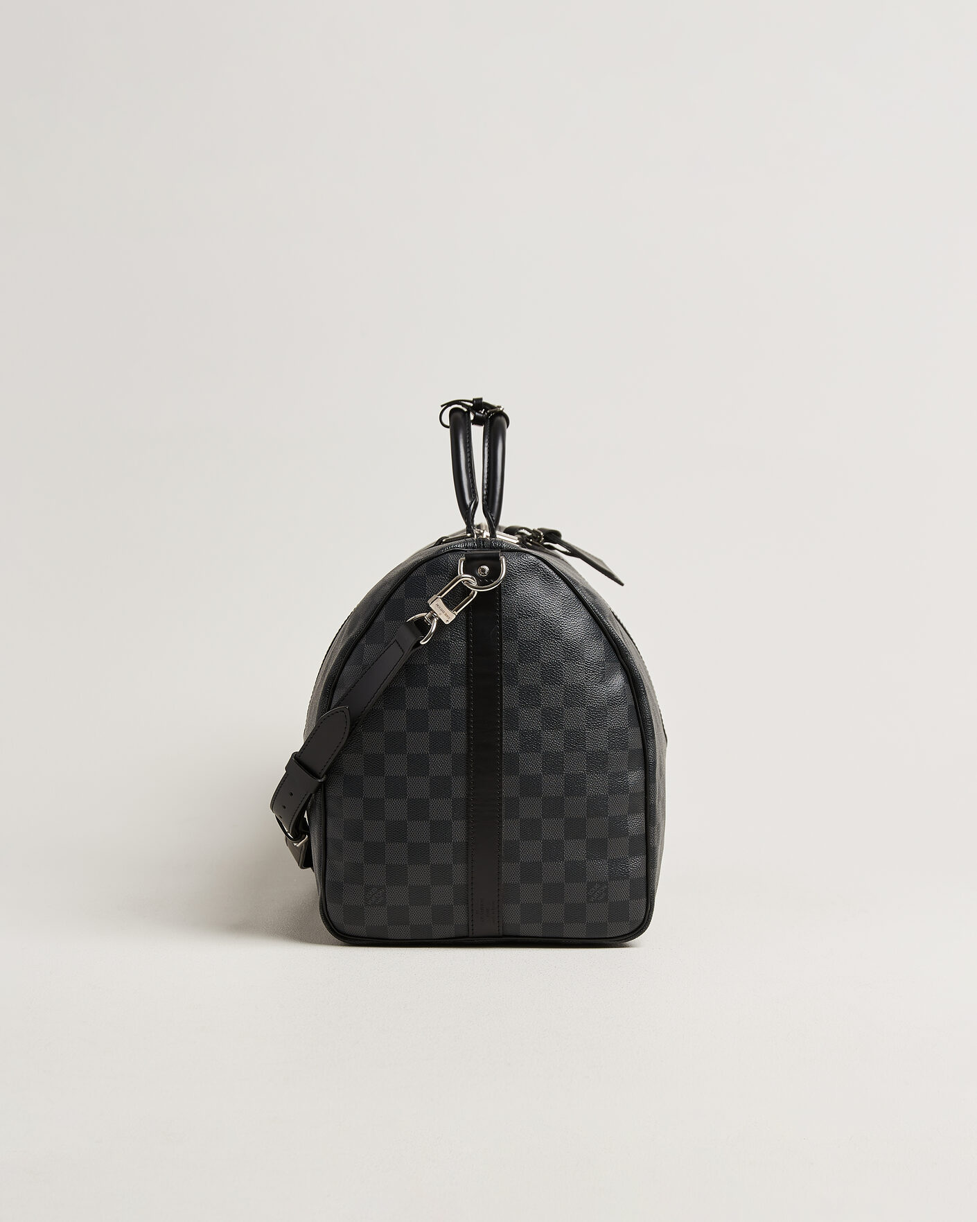 Mies | Pre-Owned & Vintage Bags | Louis Vuitton Pre-Owned | Keepall Bandouliére 55 Damier Graphite
