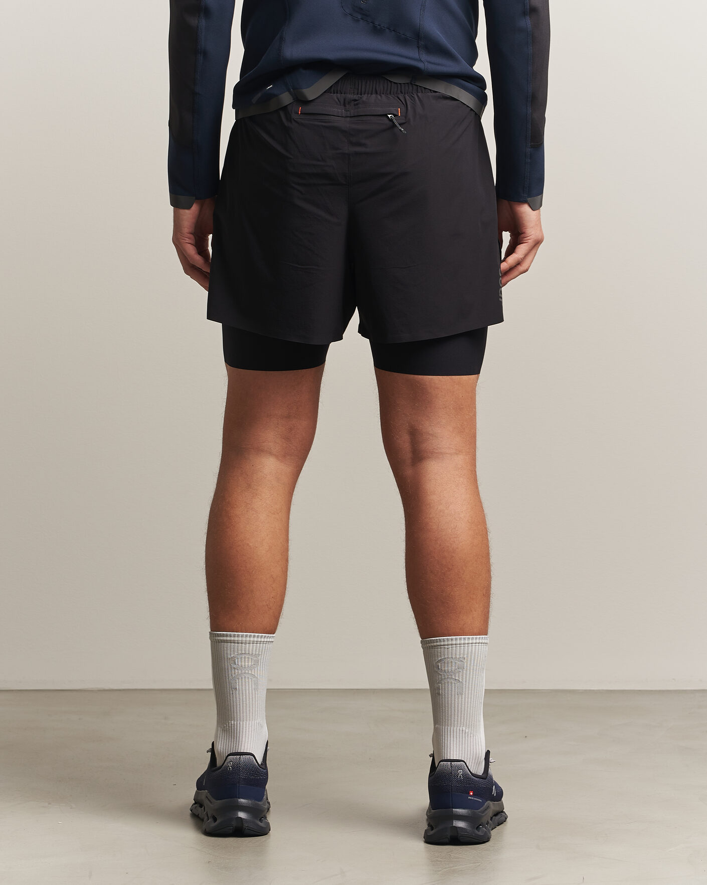 Mies | Shortsit | SOAR Running | Dual Run Shorts Black