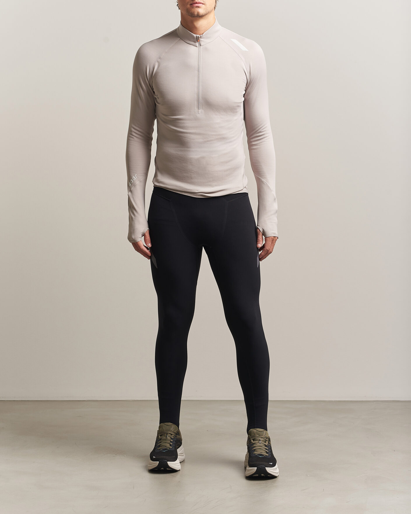 Mies | Puserot | SOAR Running | Wool Tech Top Opal Grey
