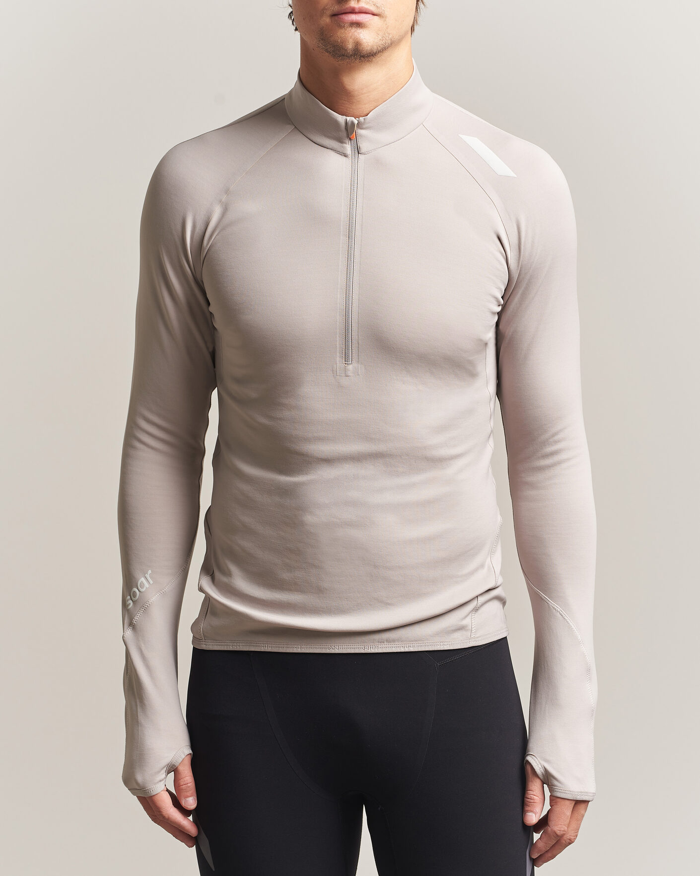 Mies | Puserot | SOAR Running | Wool Tech Top Opal Grey