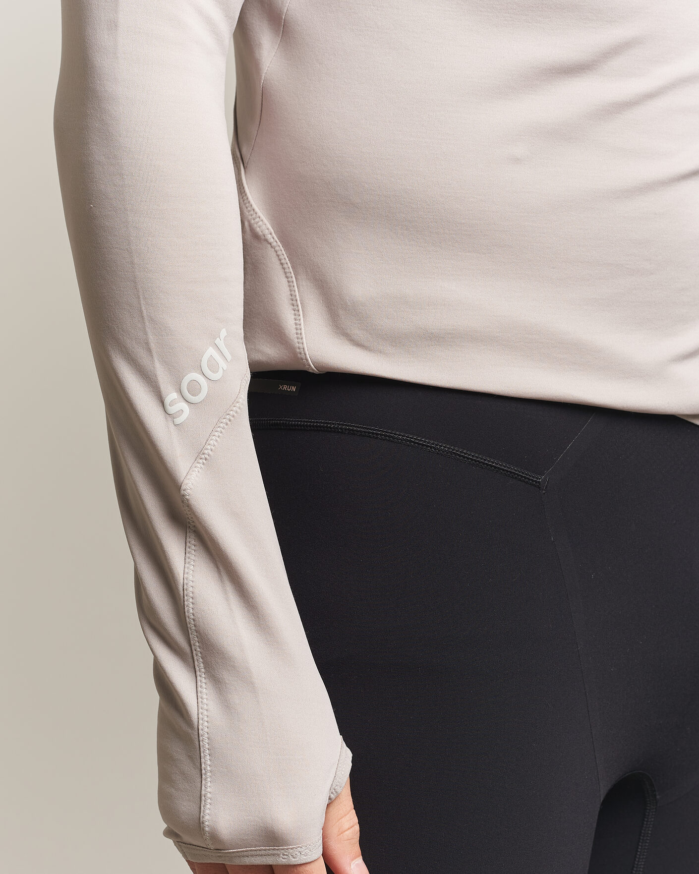 Mies | Puserot | SOAR Running | Wool Tech Top Opal Grey