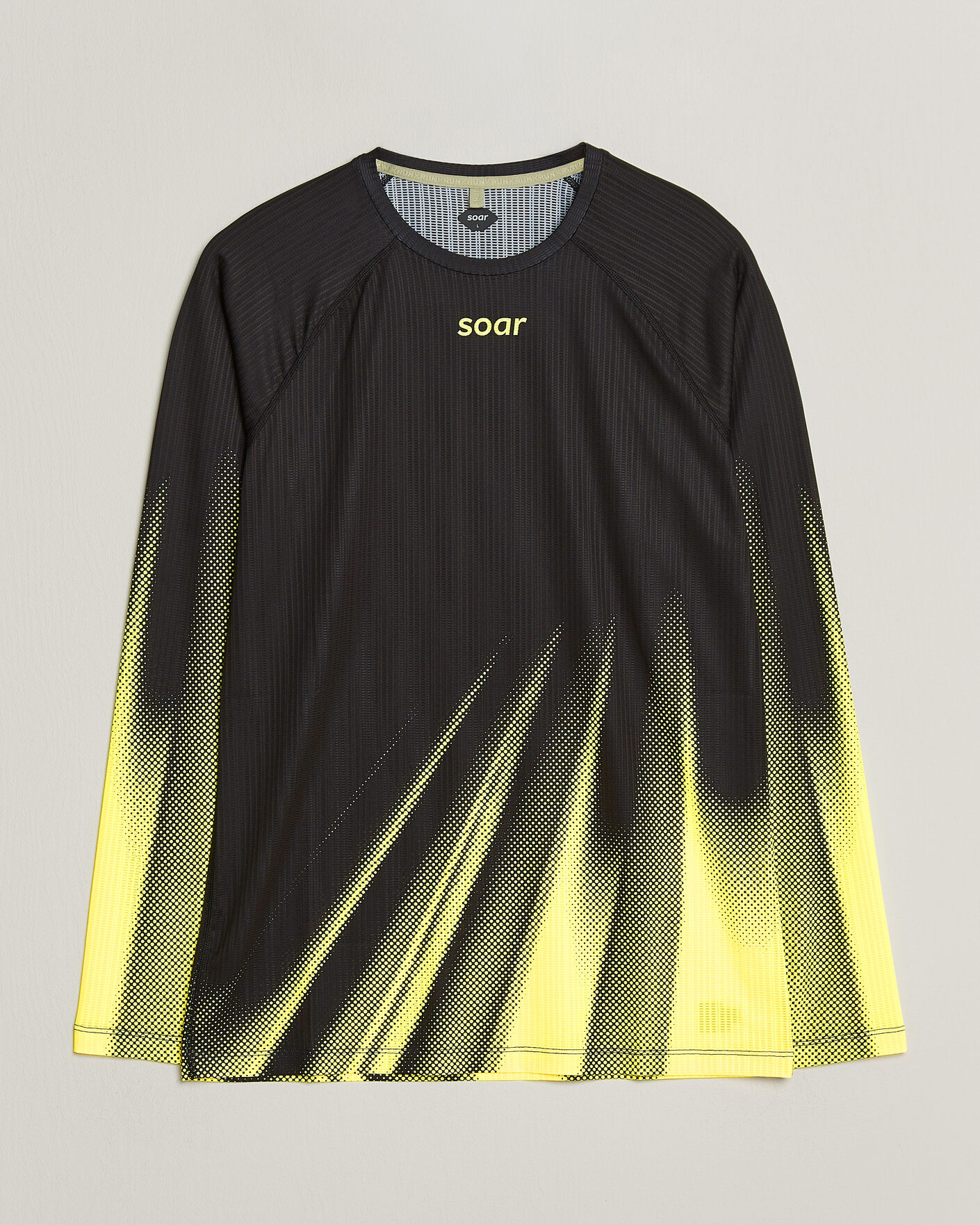 Mies | T-paidat | SOAR Running | LS Race Base Yellow/Black