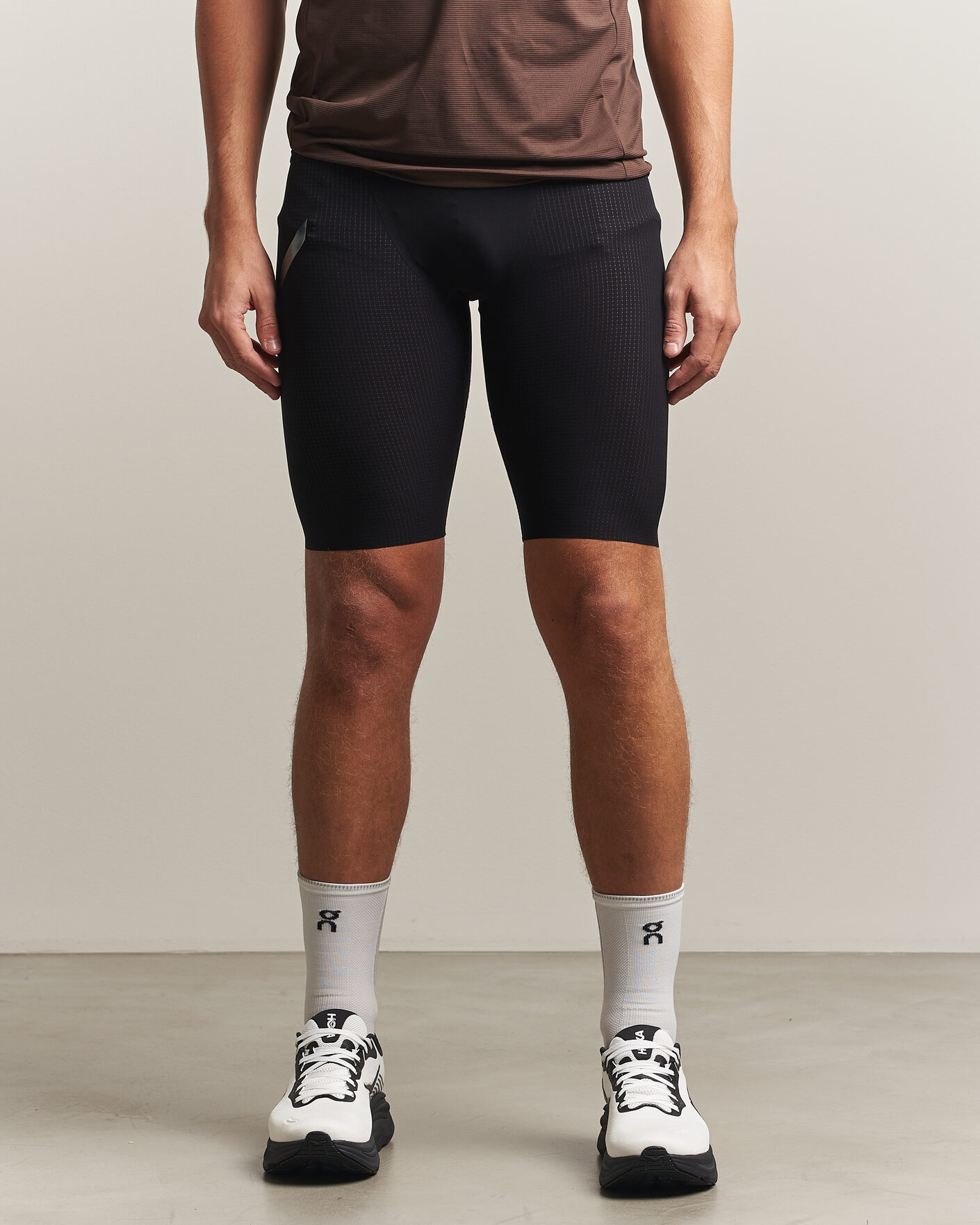 Mies | Shortsit | SOAR Running | Marathon Speedshorts Black