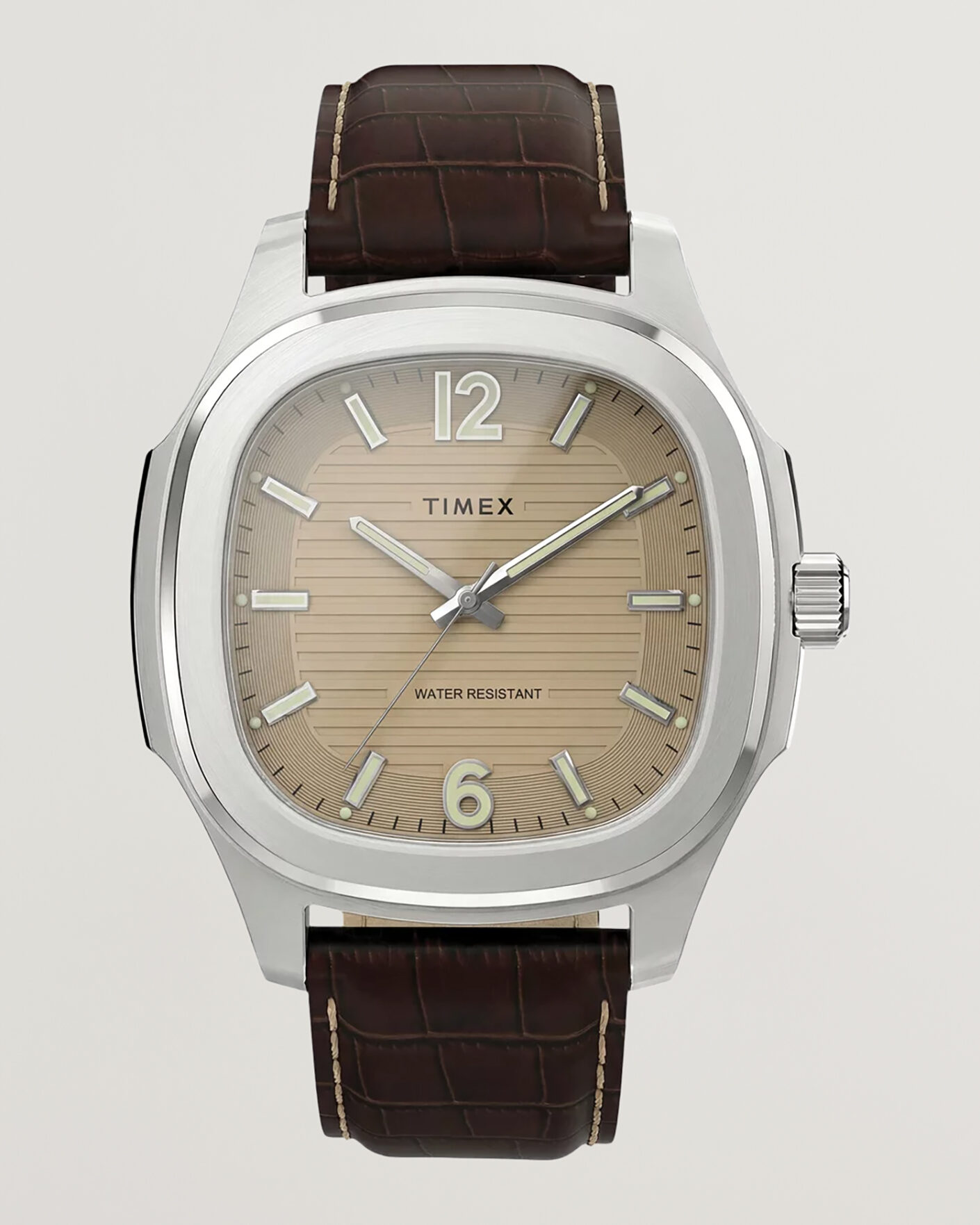 Mies | Timex Marquee Quartz Leather Strap 41mm Khaki Dial | Timex | Marquee Quartz Leather Strap 41mm Khaki Dial