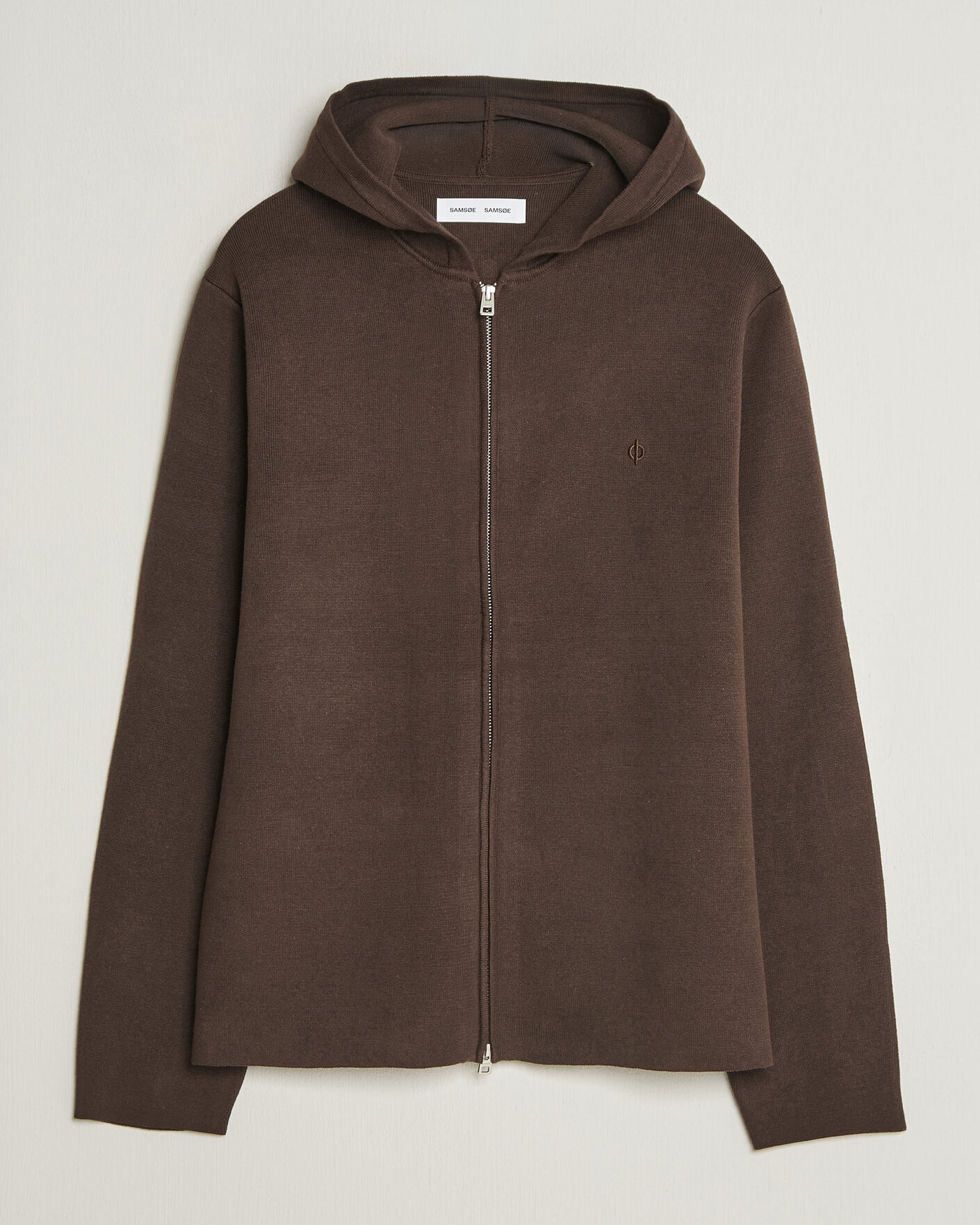 Mies | Puserot | Samsøe Samsøe | Niklas Full Zip Hoodie Delicioso