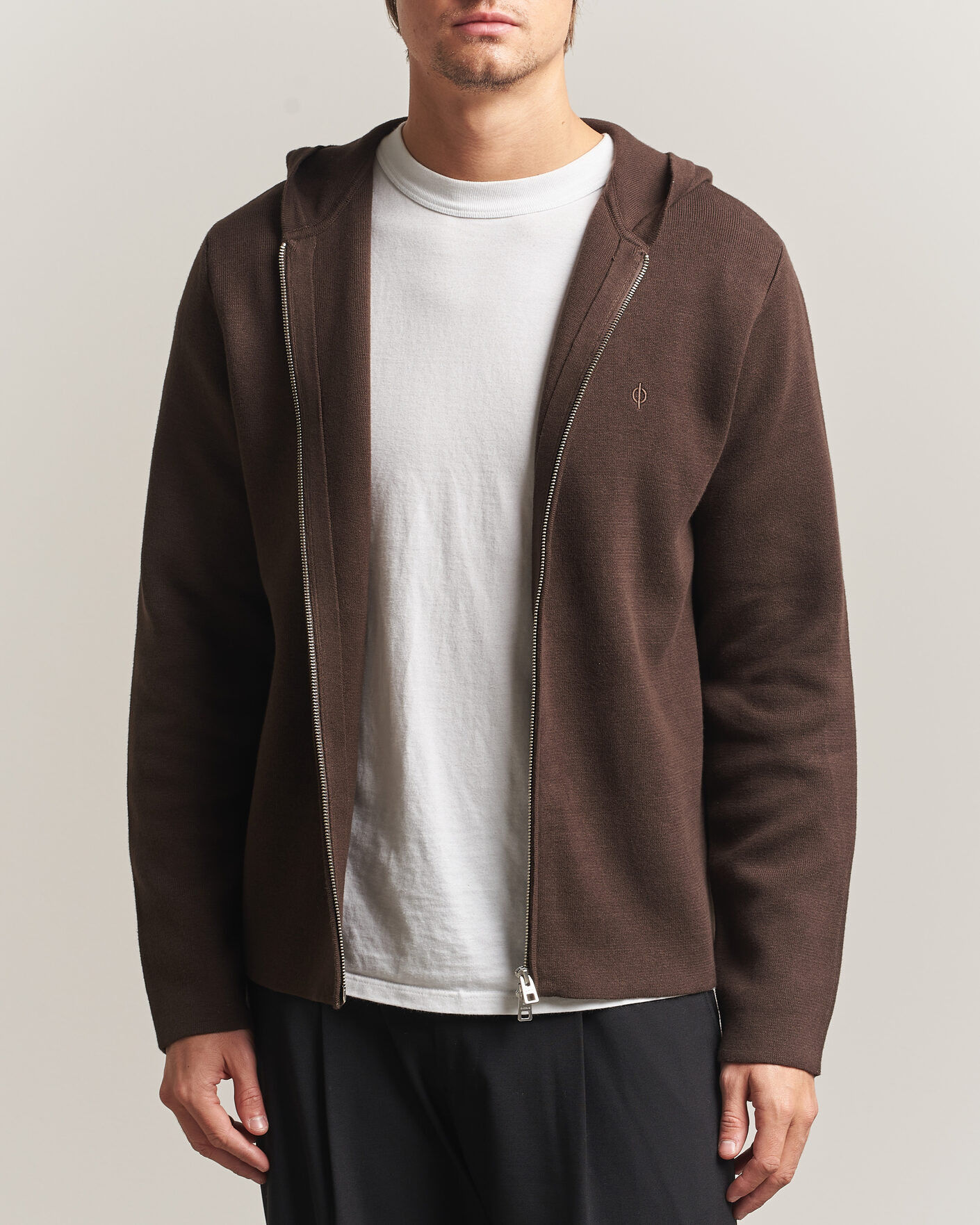 Mies | Puserot | Samsøe Samsøe | Niklas Full Zip Hoodie Delicioso