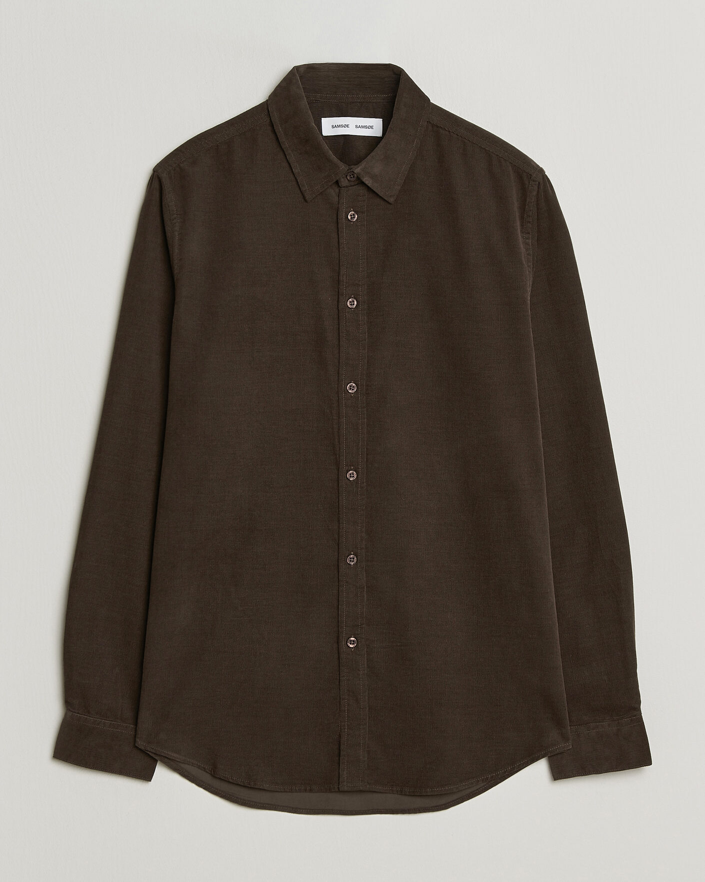 Mies | Kauluspaidat | Samsøe Samsøe | Liam Baby Cord Checked Shirt Delicioso