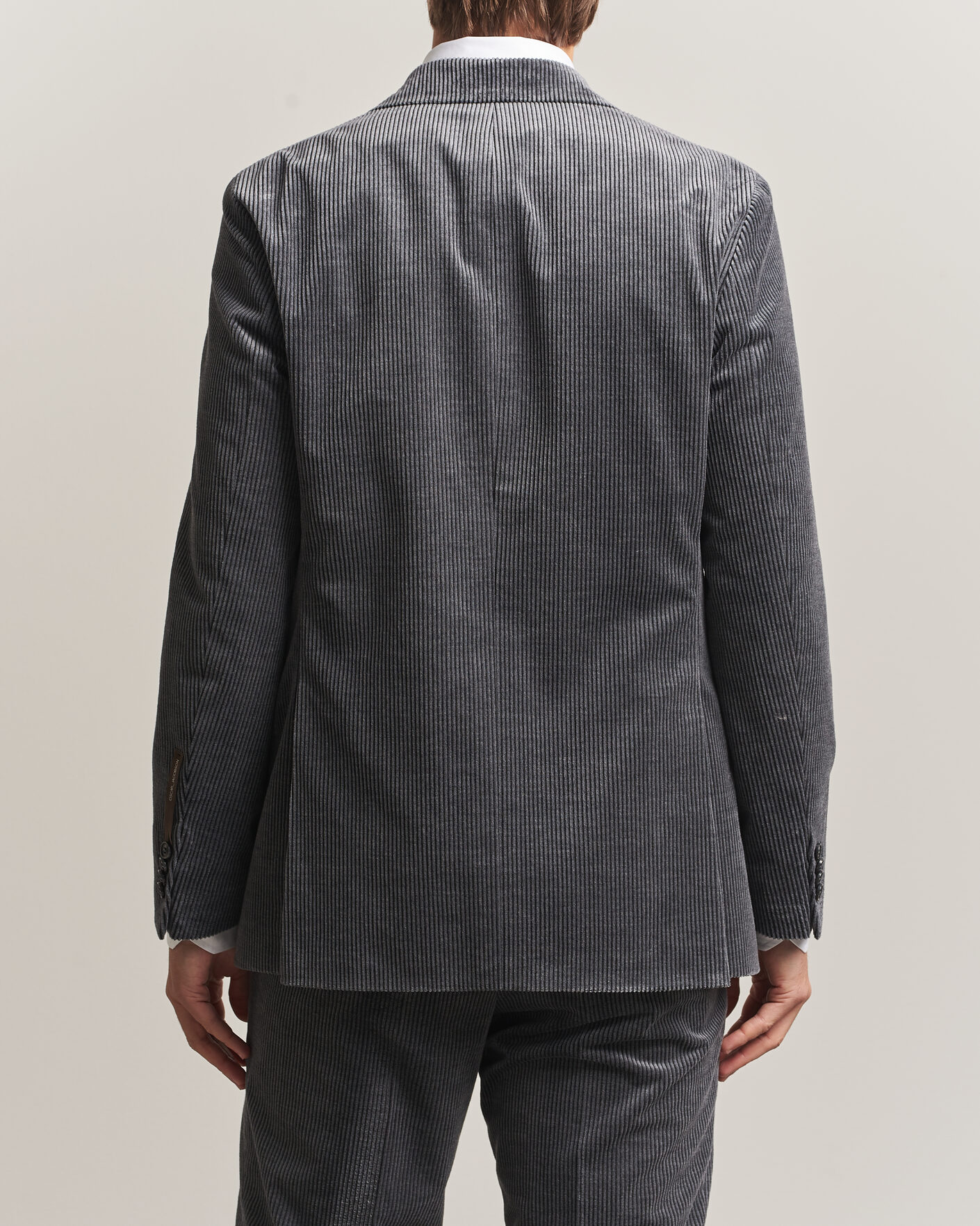 Mies | Pikkutakit | Oscar Jacobson | Farris Corduroy Blazer Grey