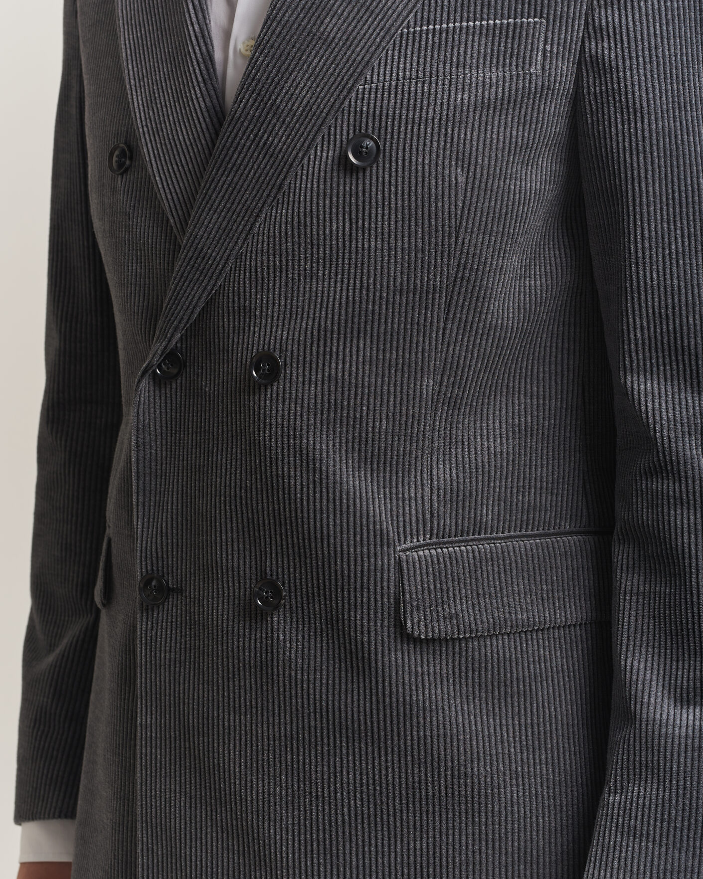 Mies | Pikkutakit | Oscar Jacobson | Farris Corduroy Blazer Grey