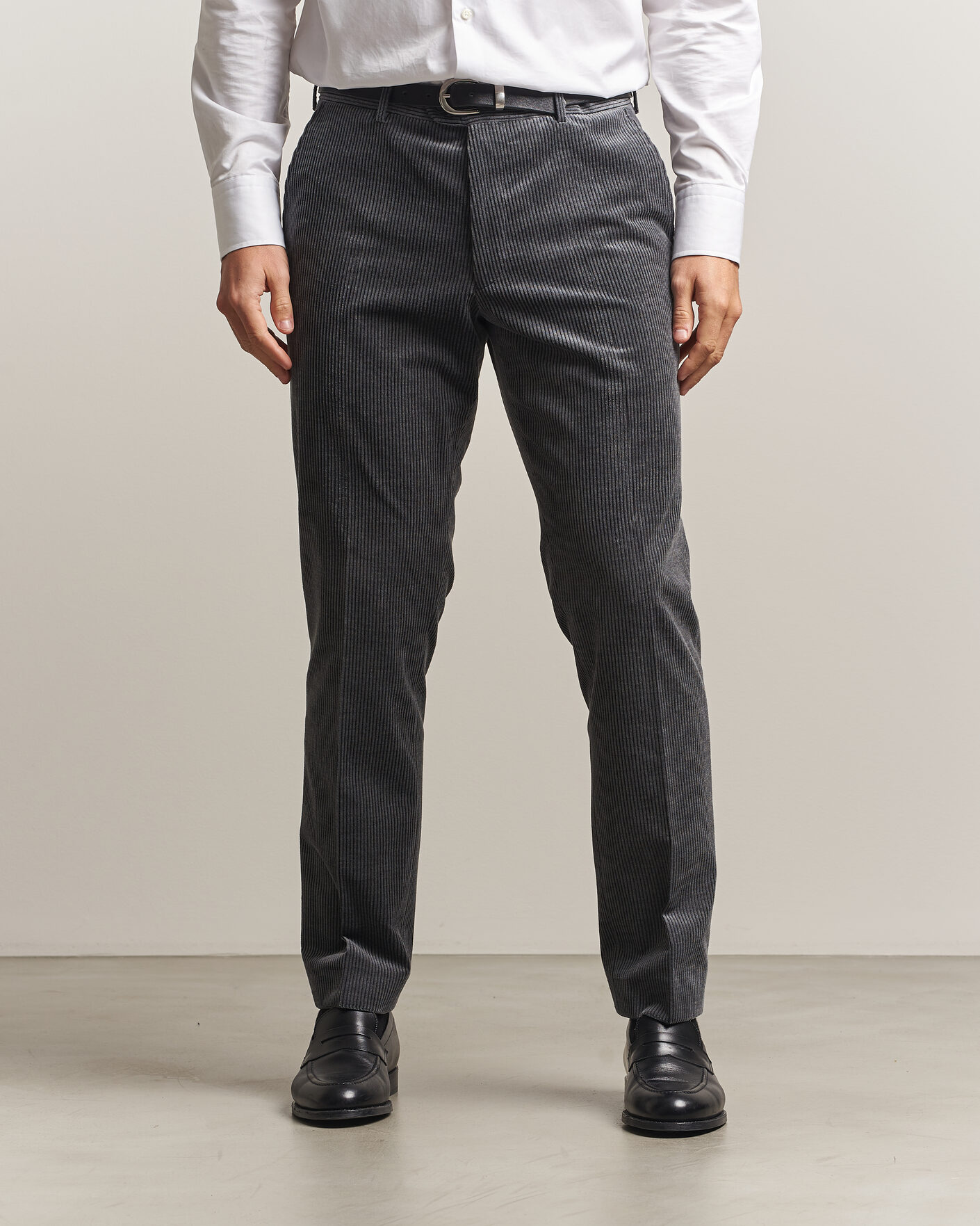 Mies | Housut | Oscar Jacobson | Dandy Corduroy Trousers Grey