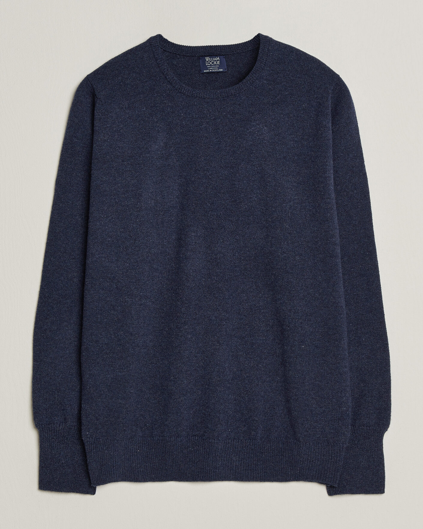 Mies | Puserot | William Lockie | Rob Lambswool Crewneck Astra