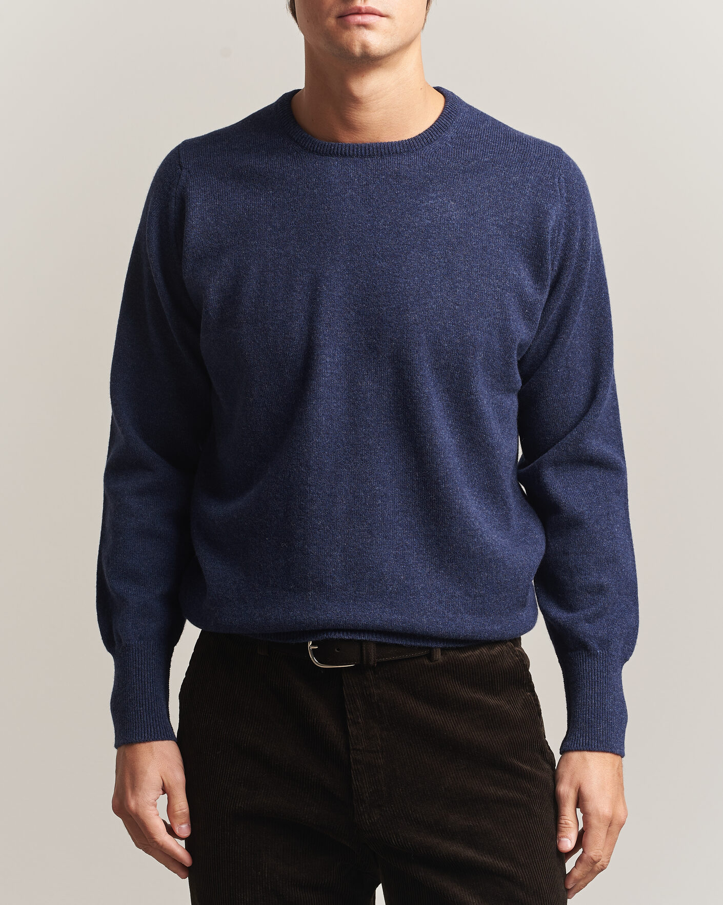 Mies | Puserot | William Lockie | Rob Lambswool Crewneck Astra