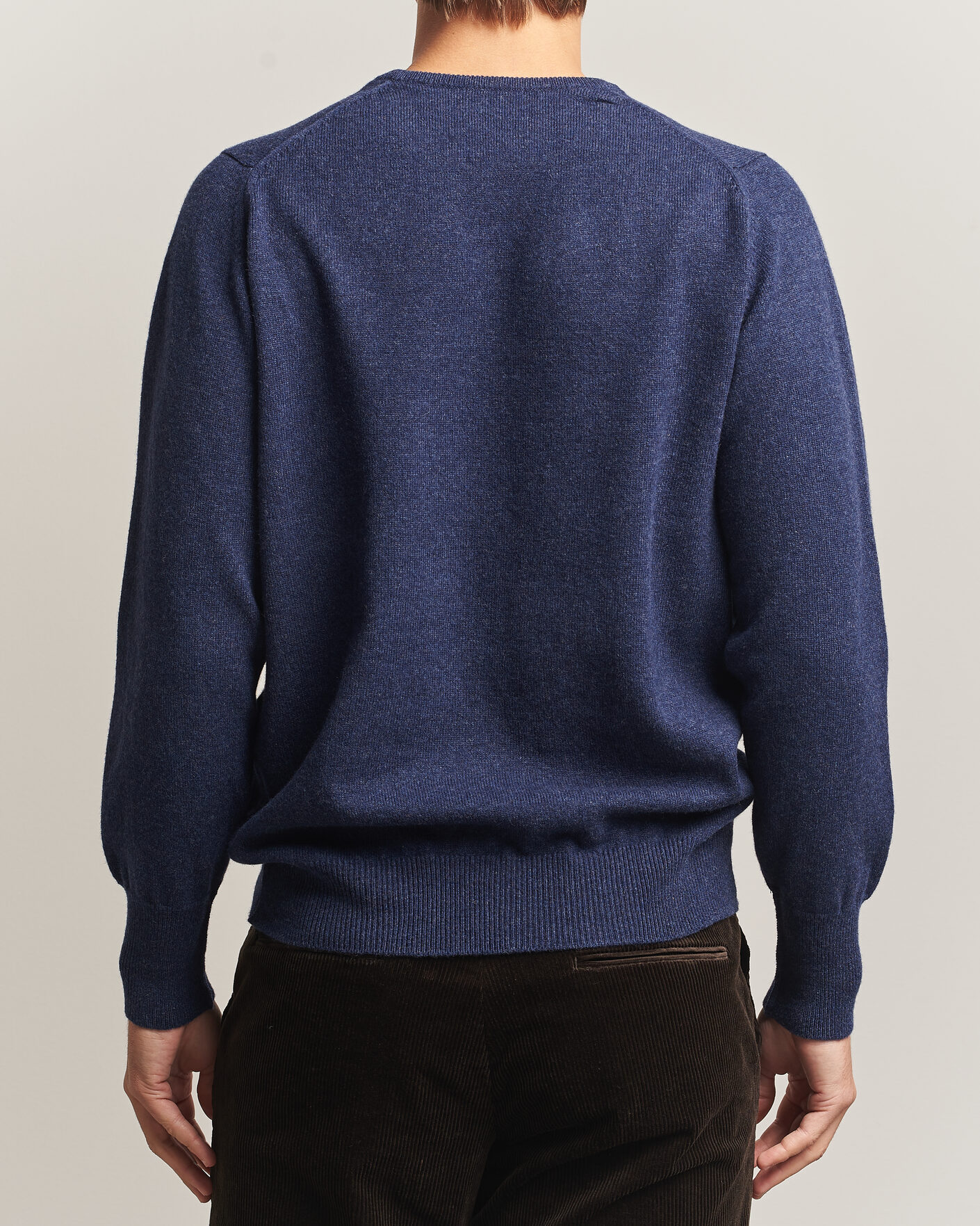 Mies | Puserot | William Lockie | Rob Lambswool Crewneck Astra