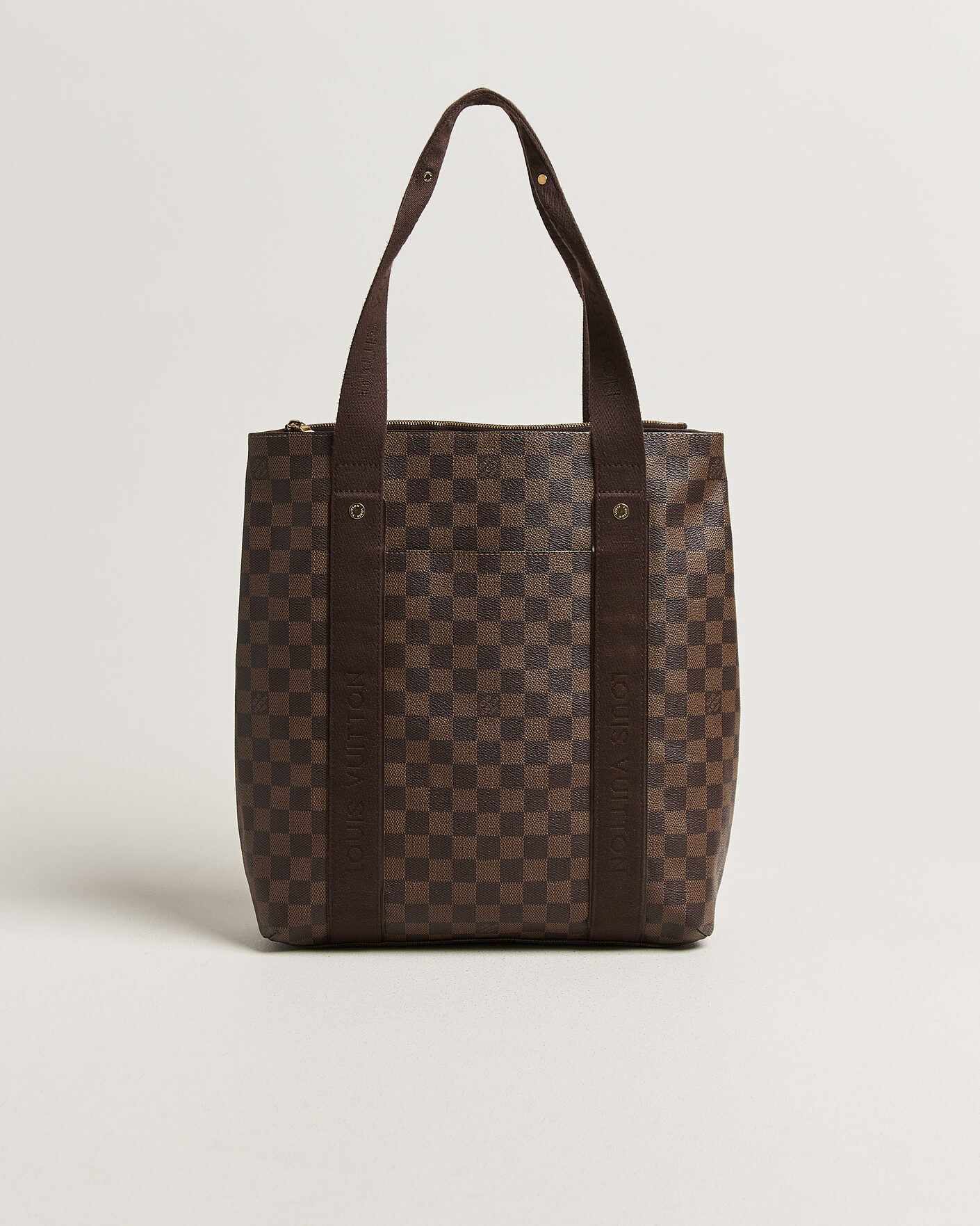 Mies | Pre-Owned & Vintage Bags | Louis Vuitton Pre-Owned | Cabas Bobur Tote Bag Damier Ebene