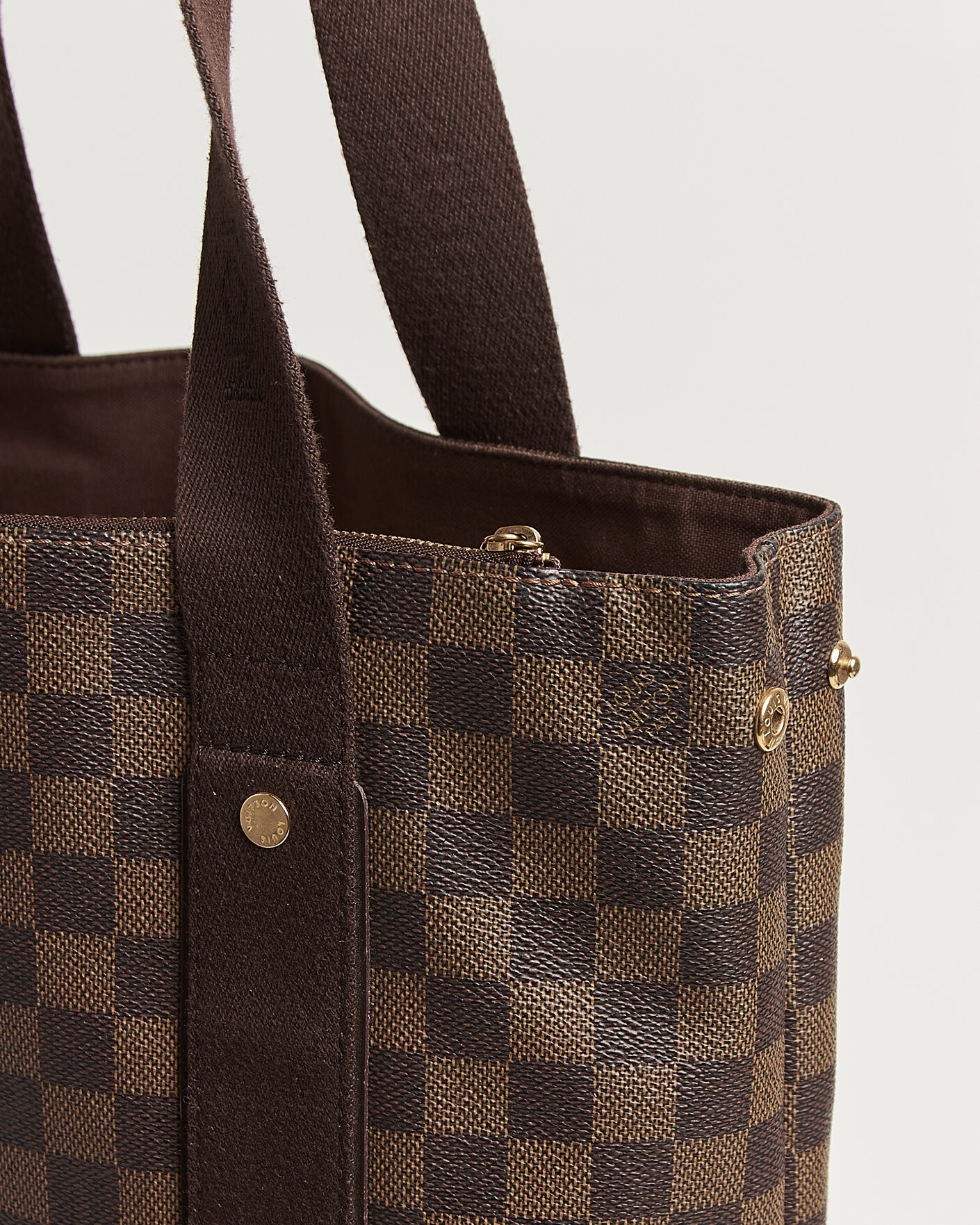 Mies | Pre-Owned & Vintage Bags | Louis Vuitton Pre-Owned | Cabas Bobur Tote Bag Damier Ebene