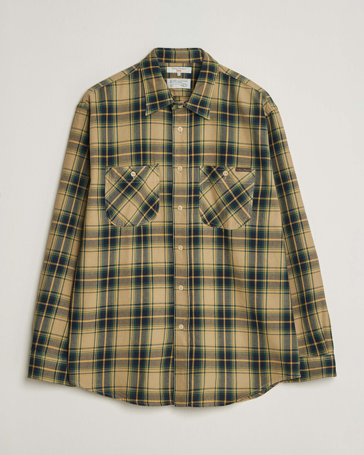 Mies | Kauluspaidat | Nudie Jeans | Julian Checked Worker Shirt Multi