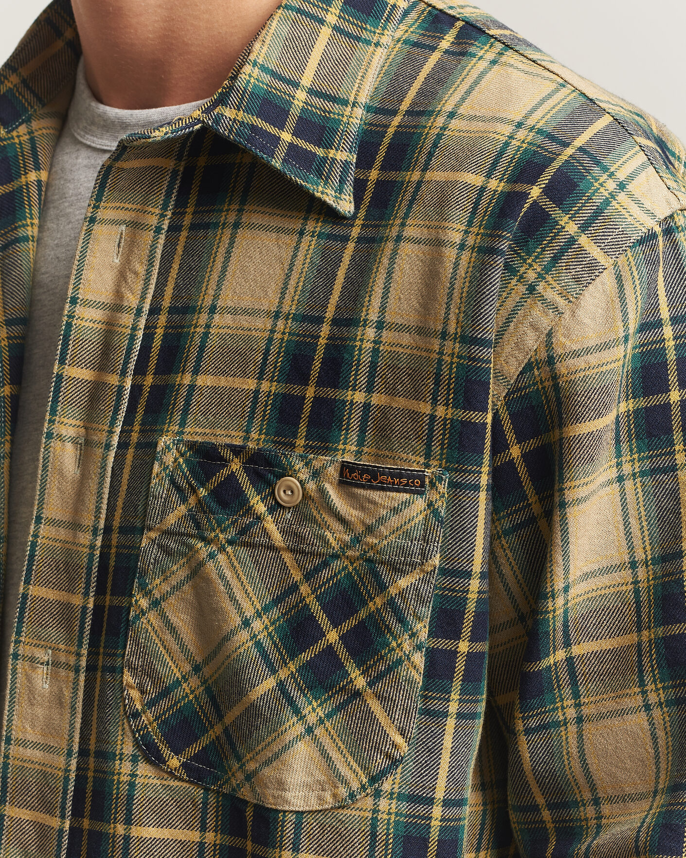 Mies | Kauluspaidat | Nudie Jeans | Julian Checked Worker Shirt Multi