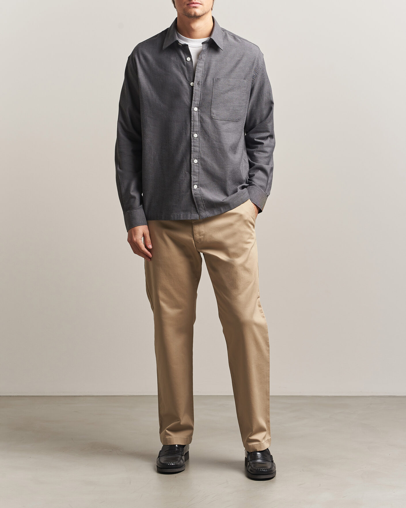 Mies | Housut | NN07 | Aden Regular Fit Chinos Desert Khaki
