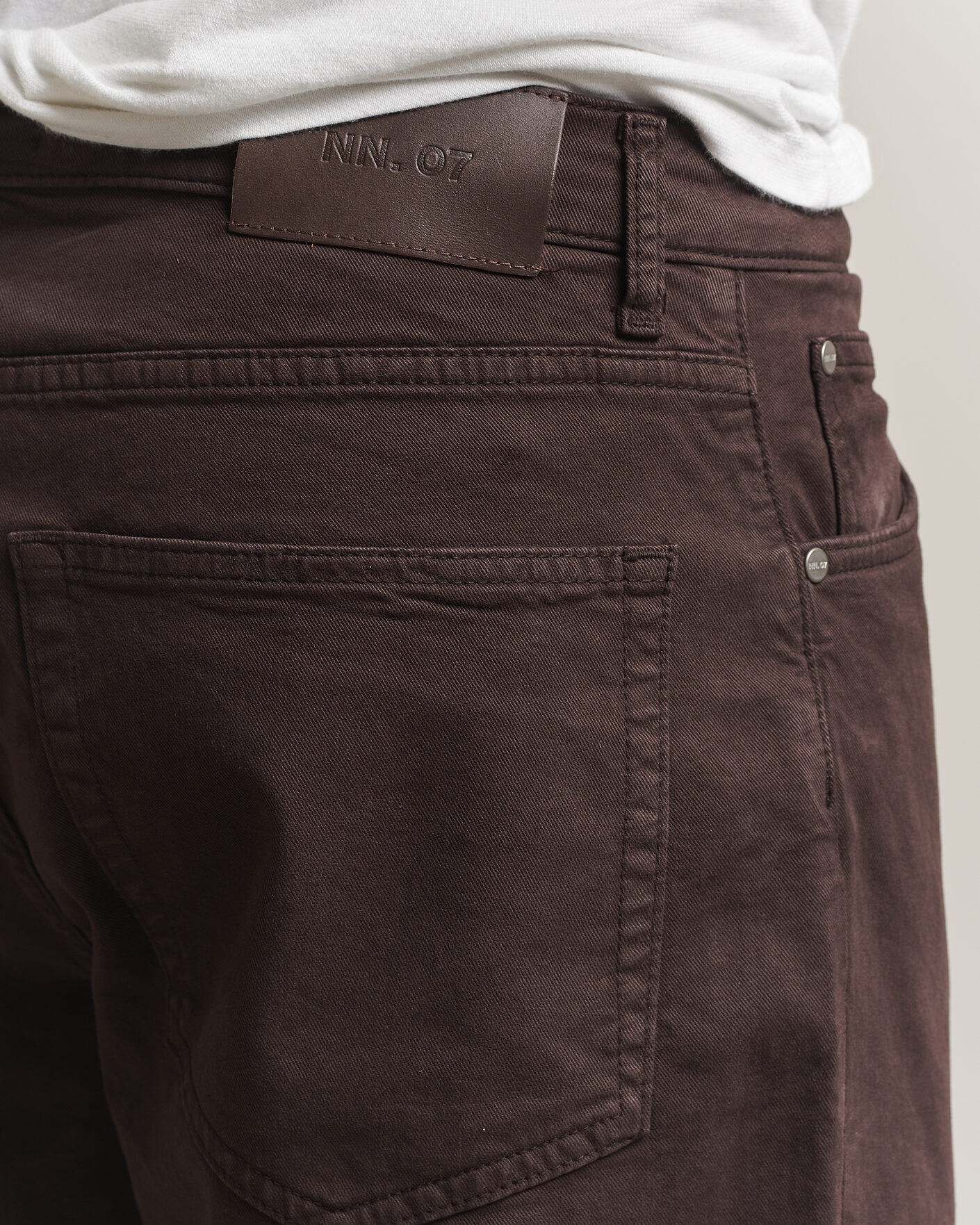 Mies | Housut | NN07 | Otis Relaxed Fit 5-Pocket Pants Deep Truffle