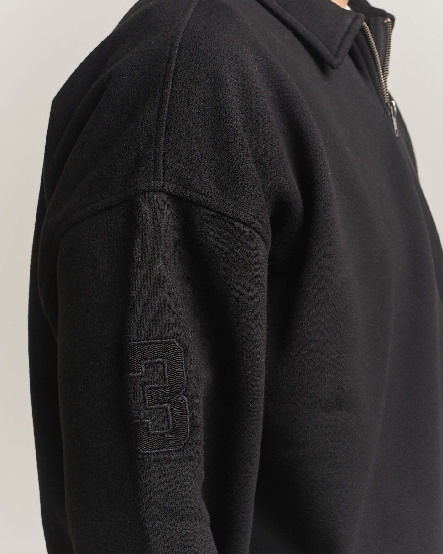 Mies | Puserot | Polo Ralph Lauren | Heavy Weight Half Zip Fleece Polo Black