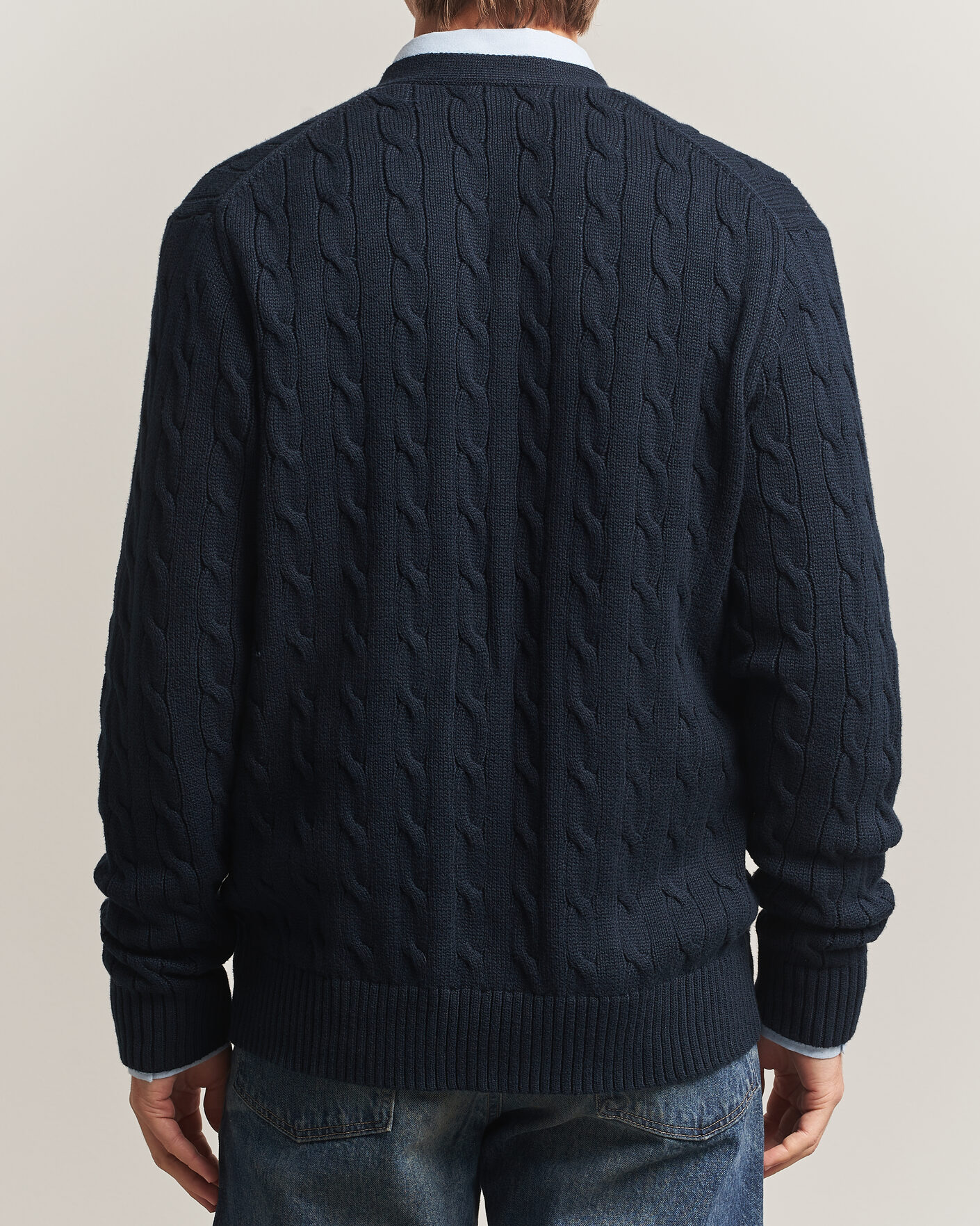 Mies | Puserot | Polo Ralph Lauren | Cotton Cable Cardigan Hunter Navy