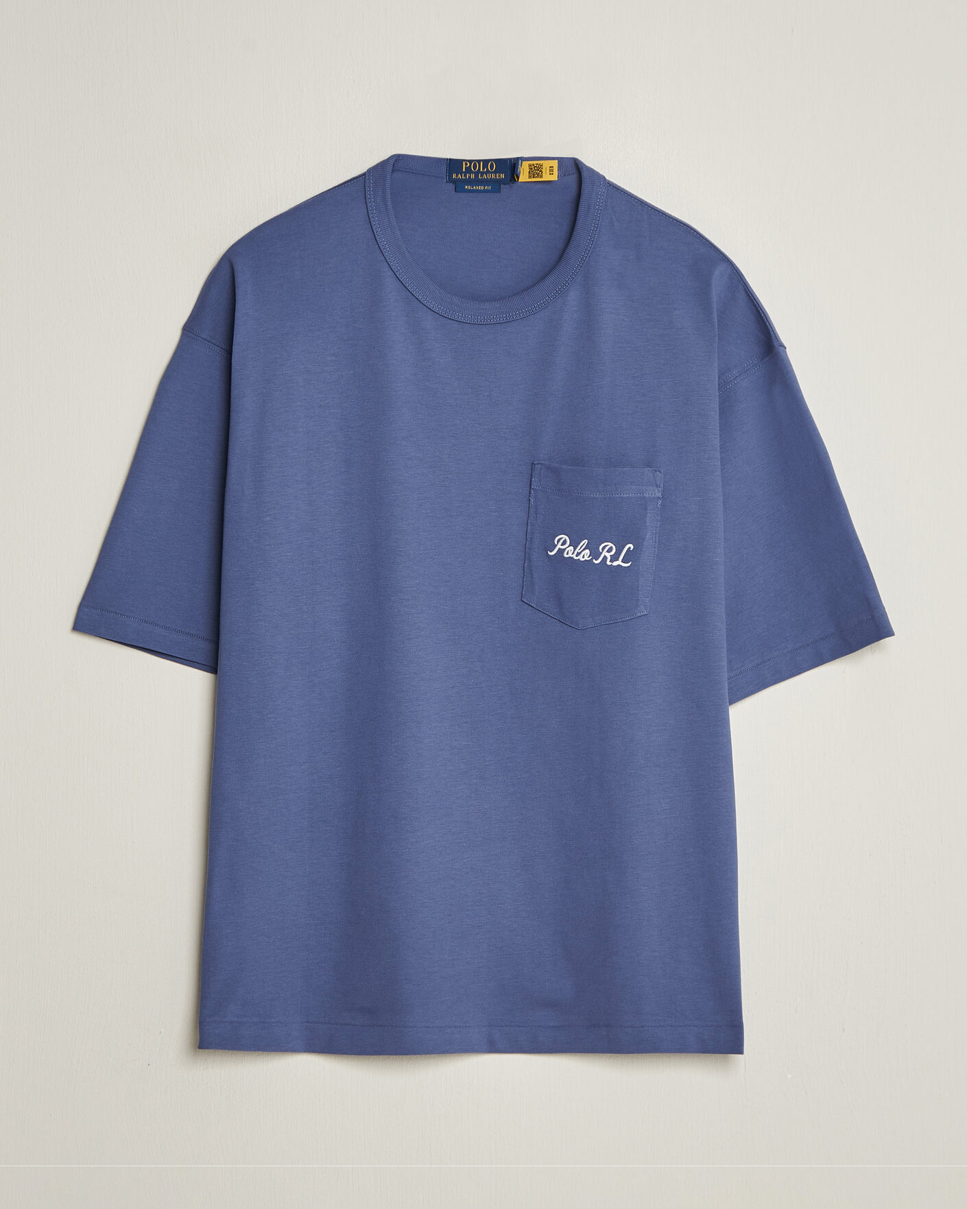 Mies | T-paidat | Polo Ralph Lauren | Back Print Bear Pocket Tee Classic Blue