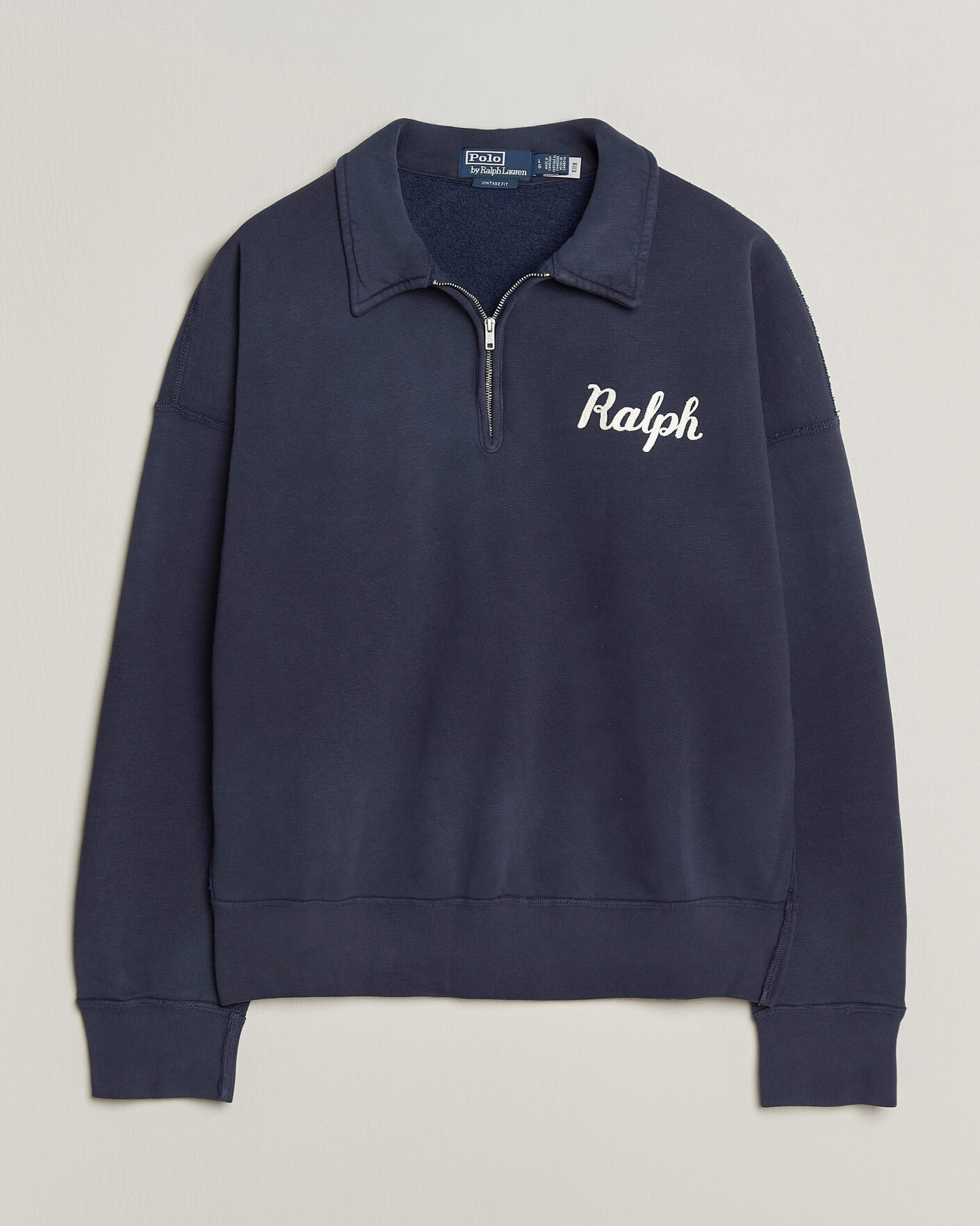 Mies | Puserot | Polo Ralph Lauren | Knit Half Zip Sweatshirt Dark Cobolt