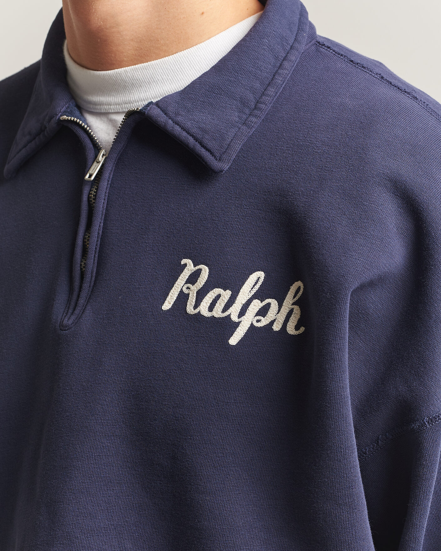 Mies | Puserot | Polo Ralph Lauren | Knit Half Zip Sweatshirt Dark Cobolt
