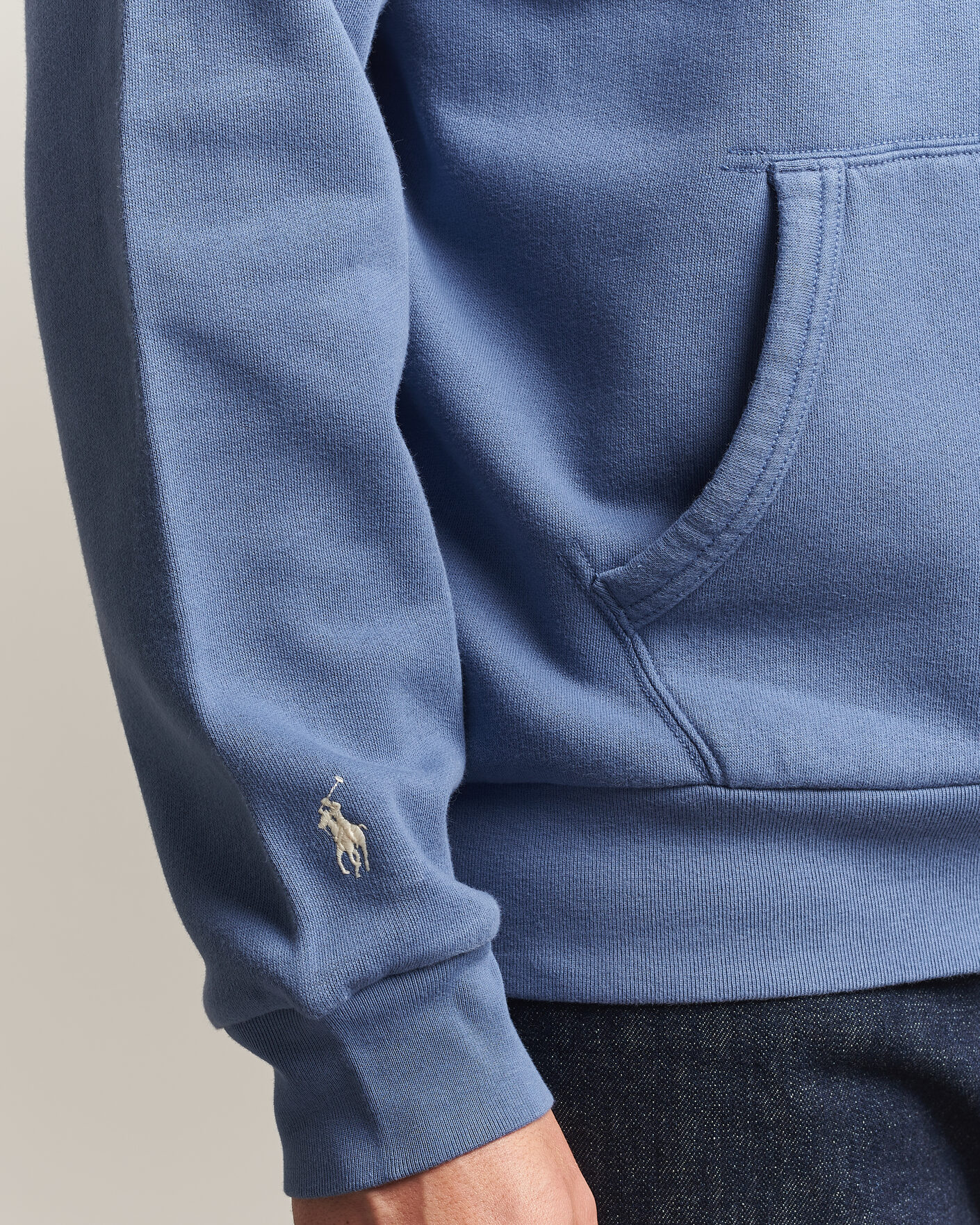 Mies | Puserot | Polo Ralph Lauren | Cotton Chest Logo Hood Carson Blue