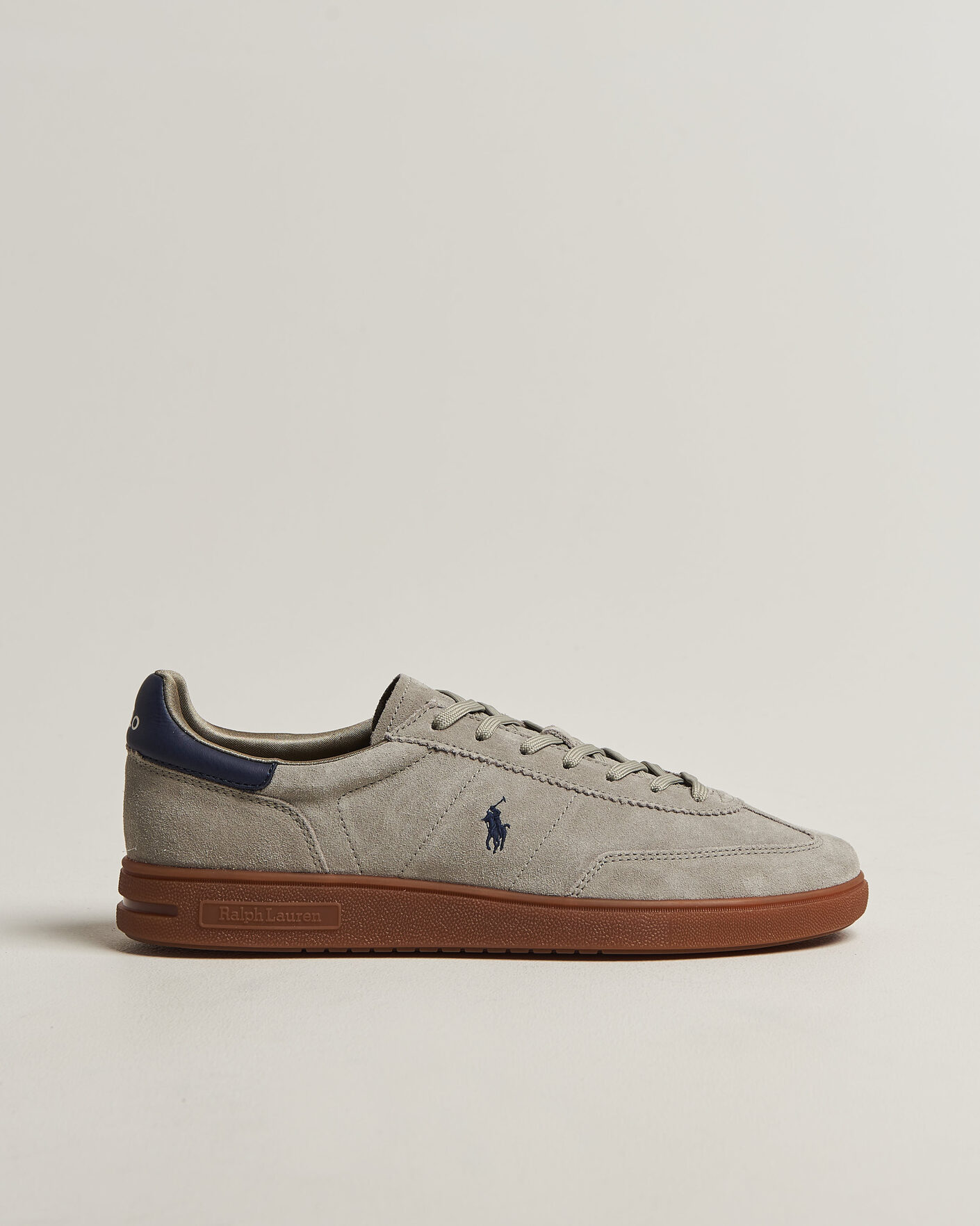 Mies | Tennarit | Polo Ralph Lauren | Bedford Suede Sneaker Earth Grey