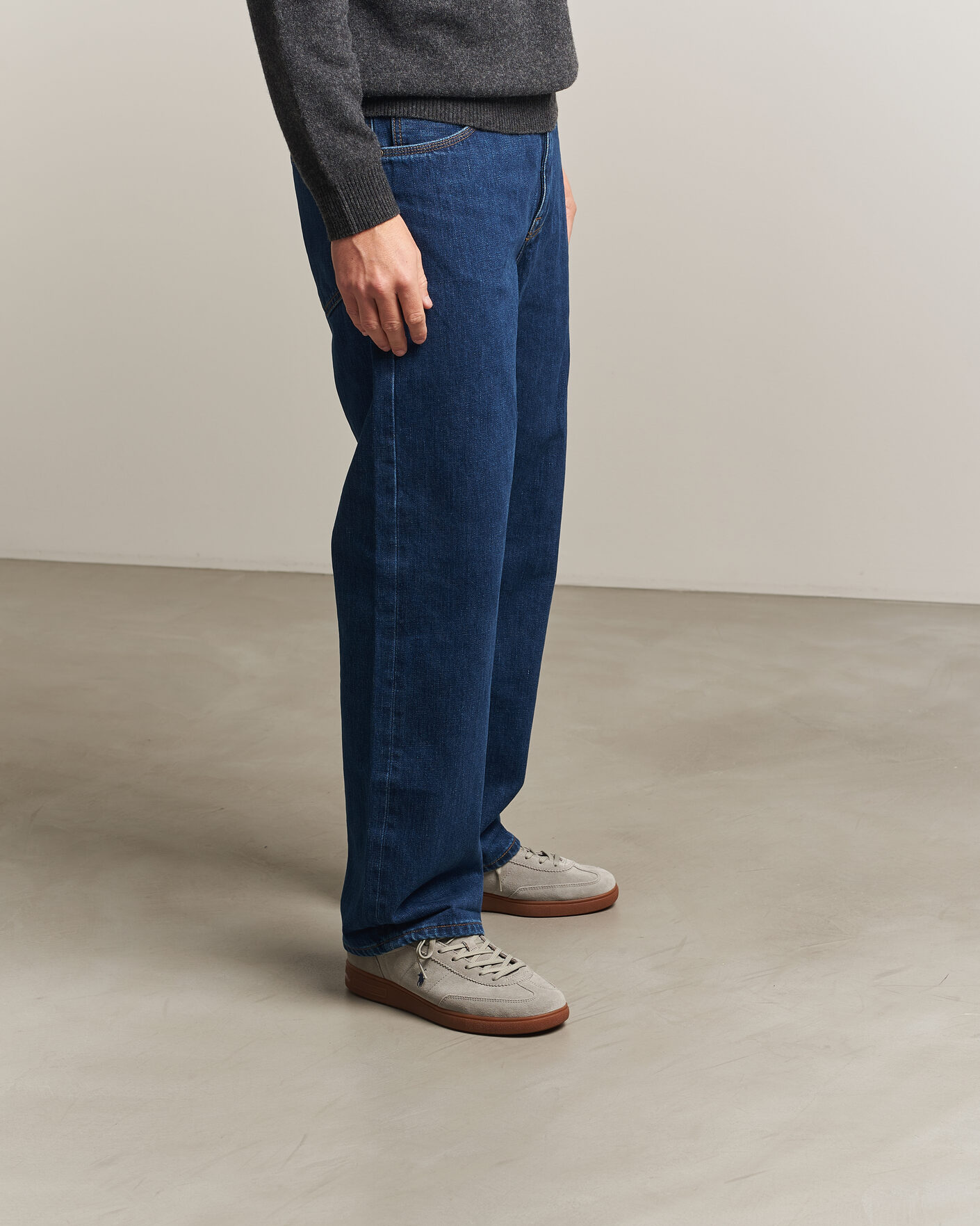 Mies | Tennarit | Polo Ralph Lauren | Bedford Suede Sneaker Earth Grey