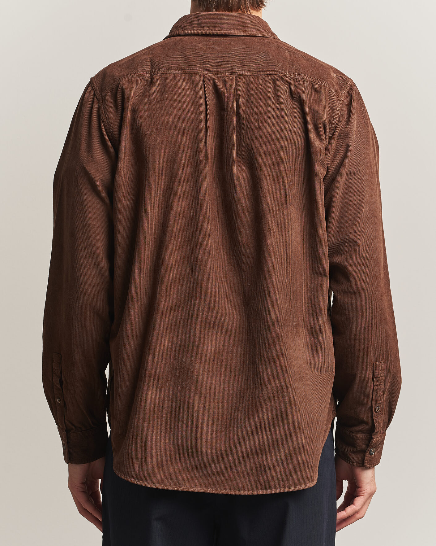 Mies | Kauluspaidat | PS Paul Smith | Casual Fit Corduroy Shirt Brown