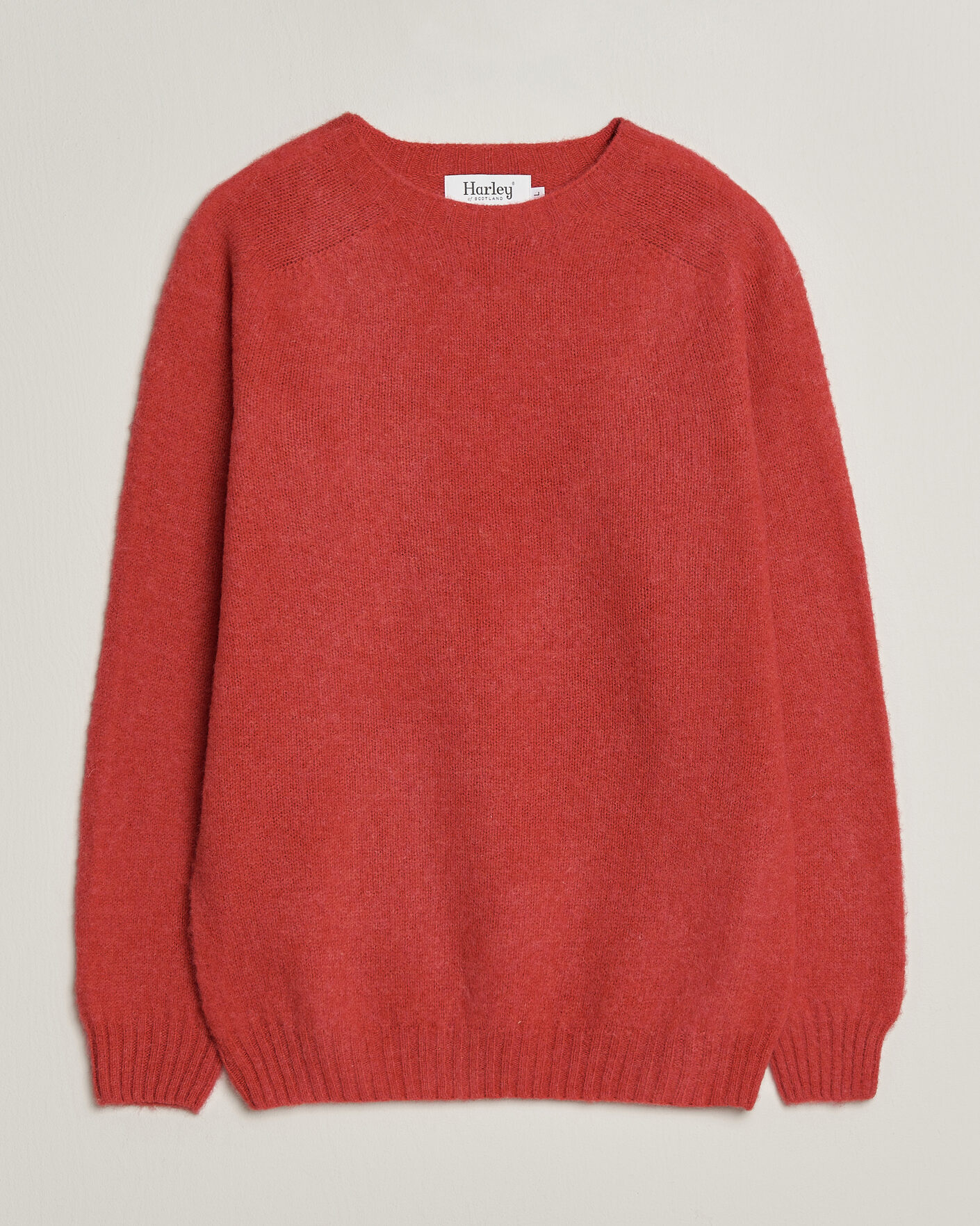 Mies | Puserot | Harley Of Scotland | Brushed Supersoft Lambswool Crewneck Damask