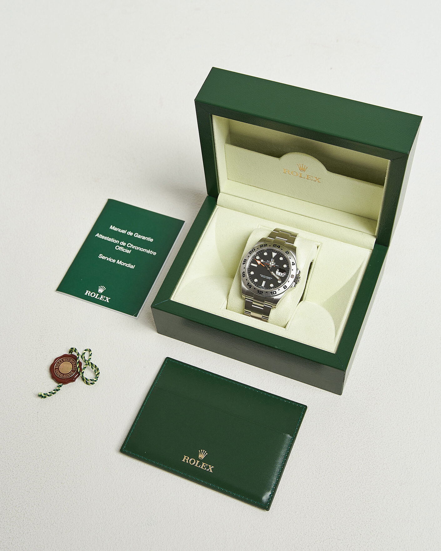Mies | Pre-Owned & Vintage Watches | Rolex Pre-Owned | Explorer II 