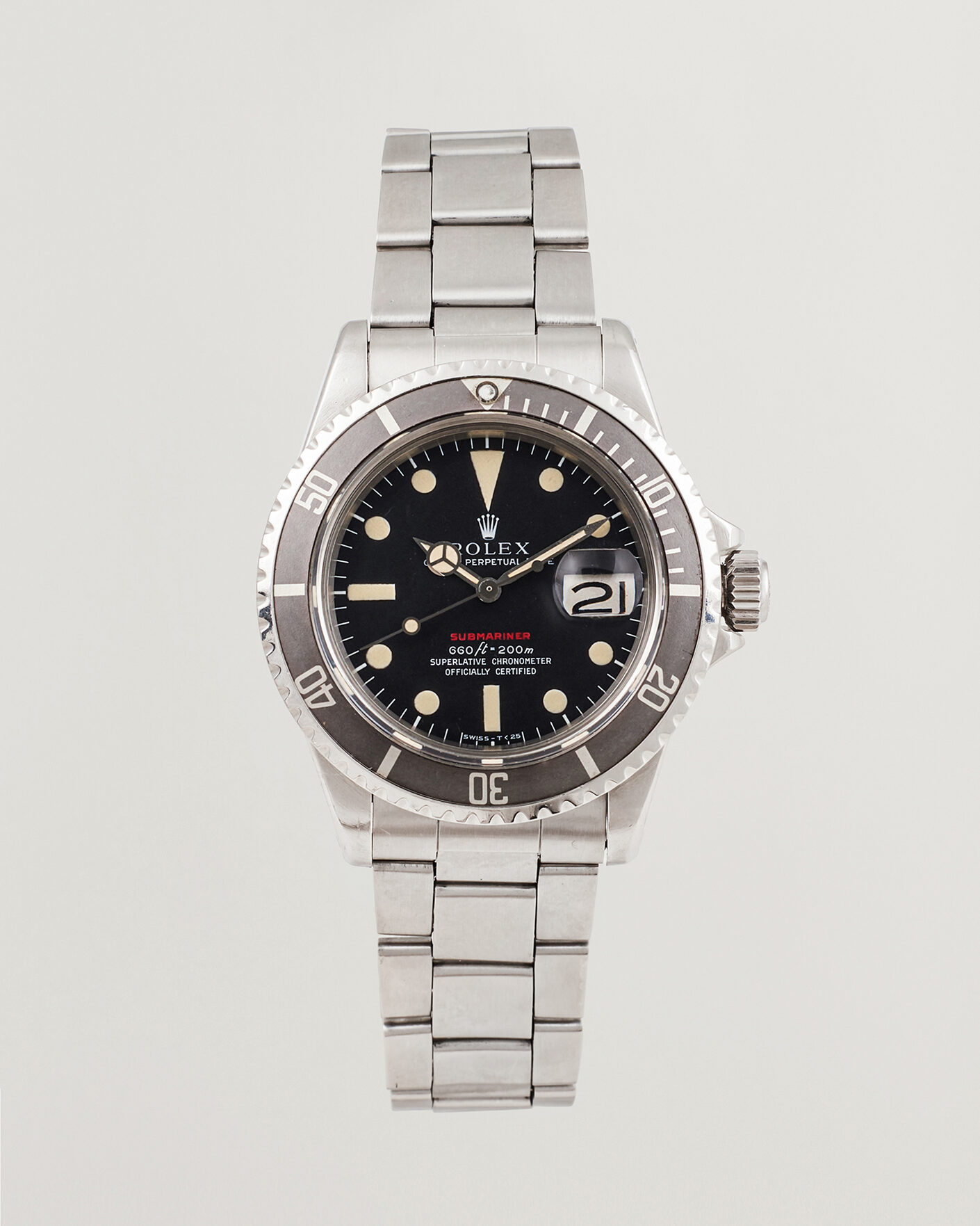 Mies | Pre-Owned & Vintage Watches | Rolex Pre-Owned | Submariner 1680 Red