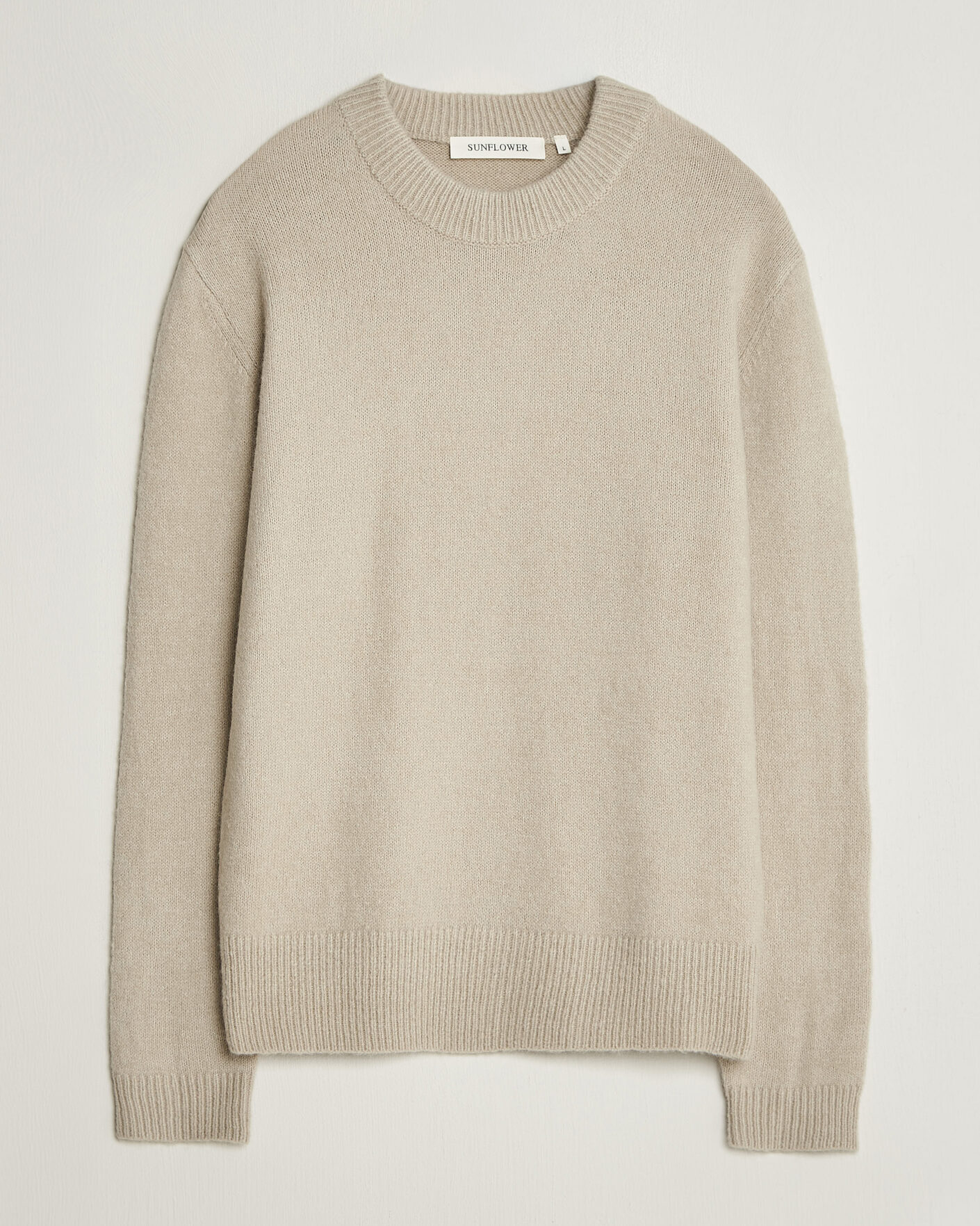 Mies | Puserot | Sunflower | Moon Alpaca Sweater Pebble