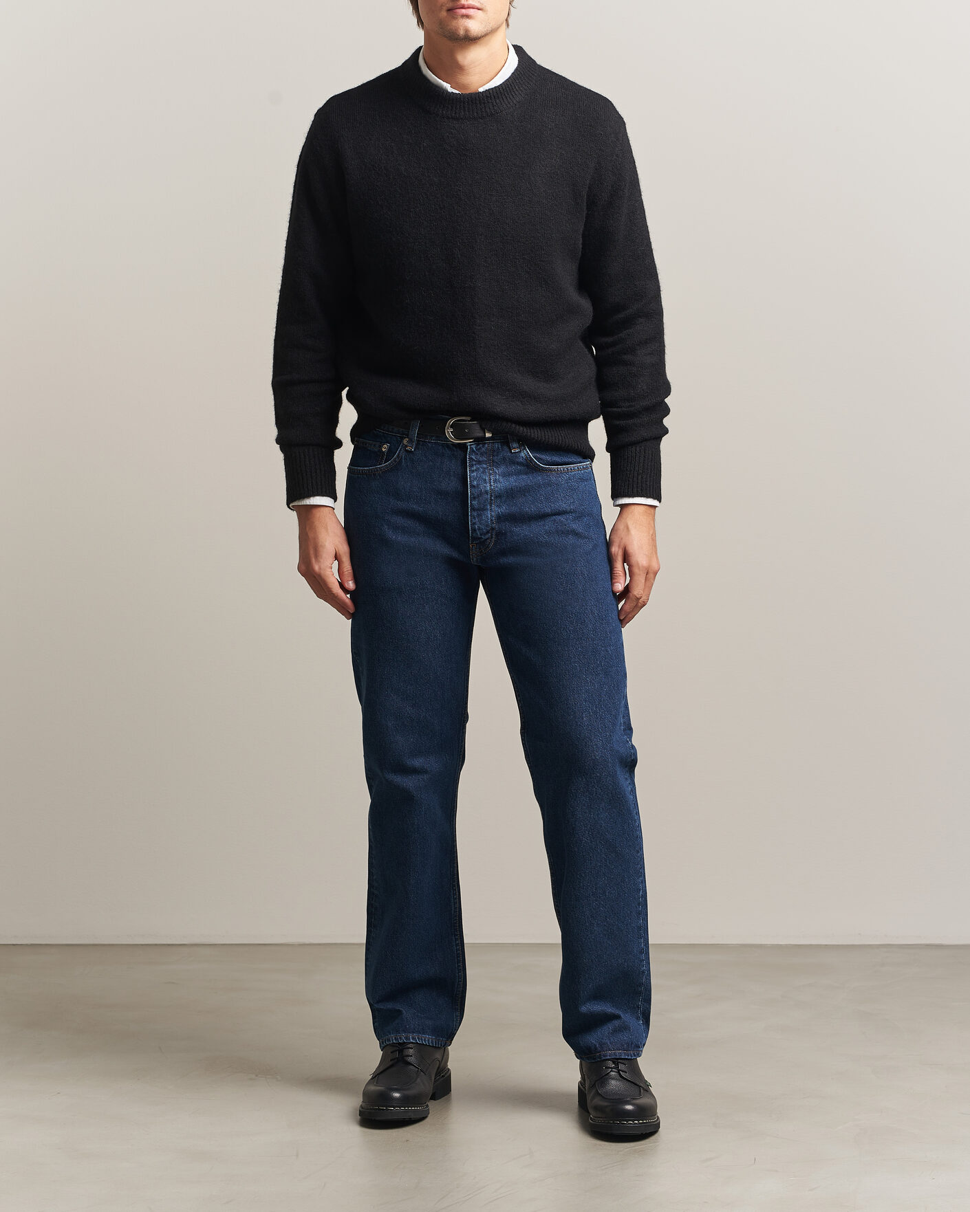Mies | Puserot | Sunflower | Moon Alpaca Sweater Black