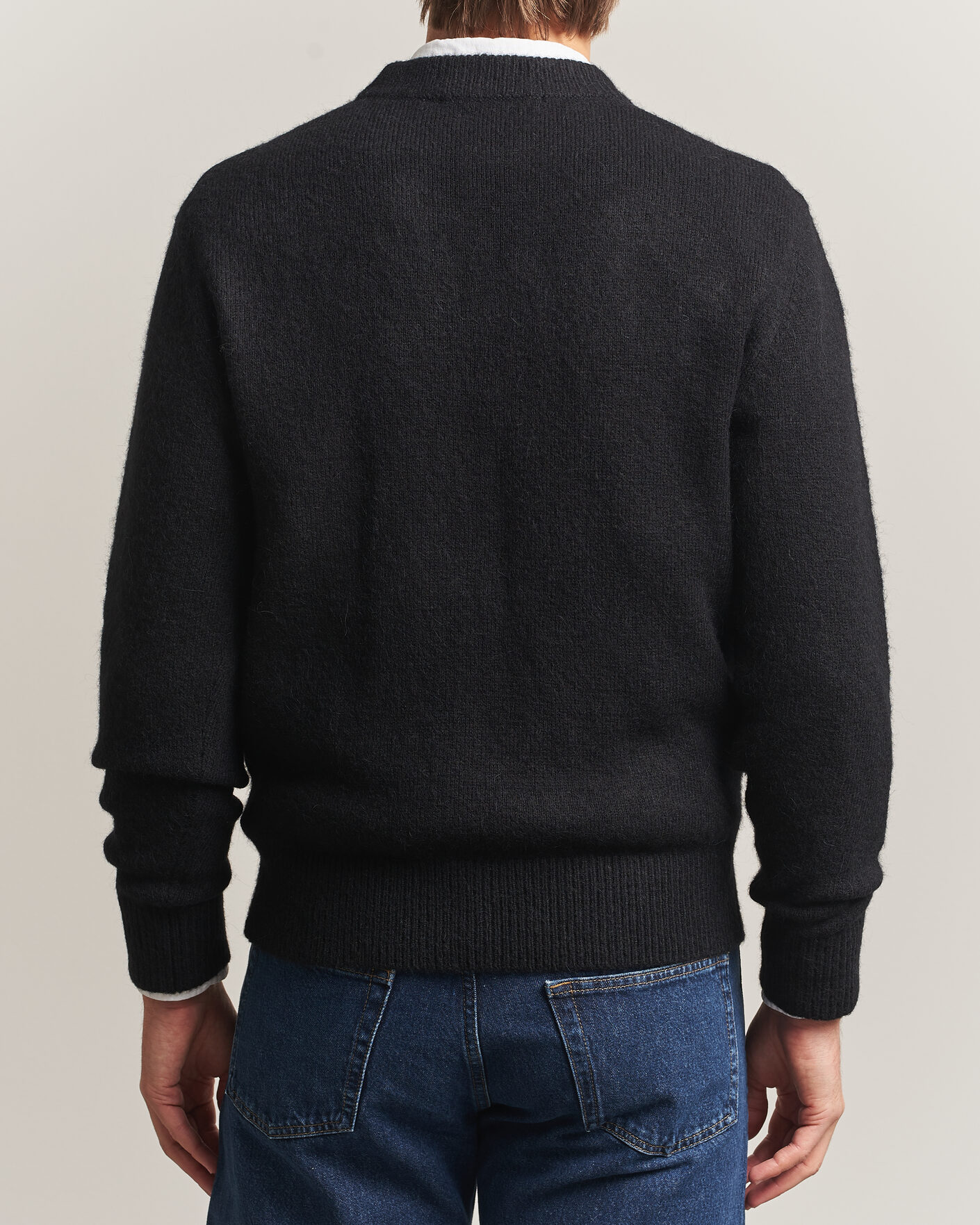 Mies | Puserot | Sunflower | Moon Alpaca Sweater Black
