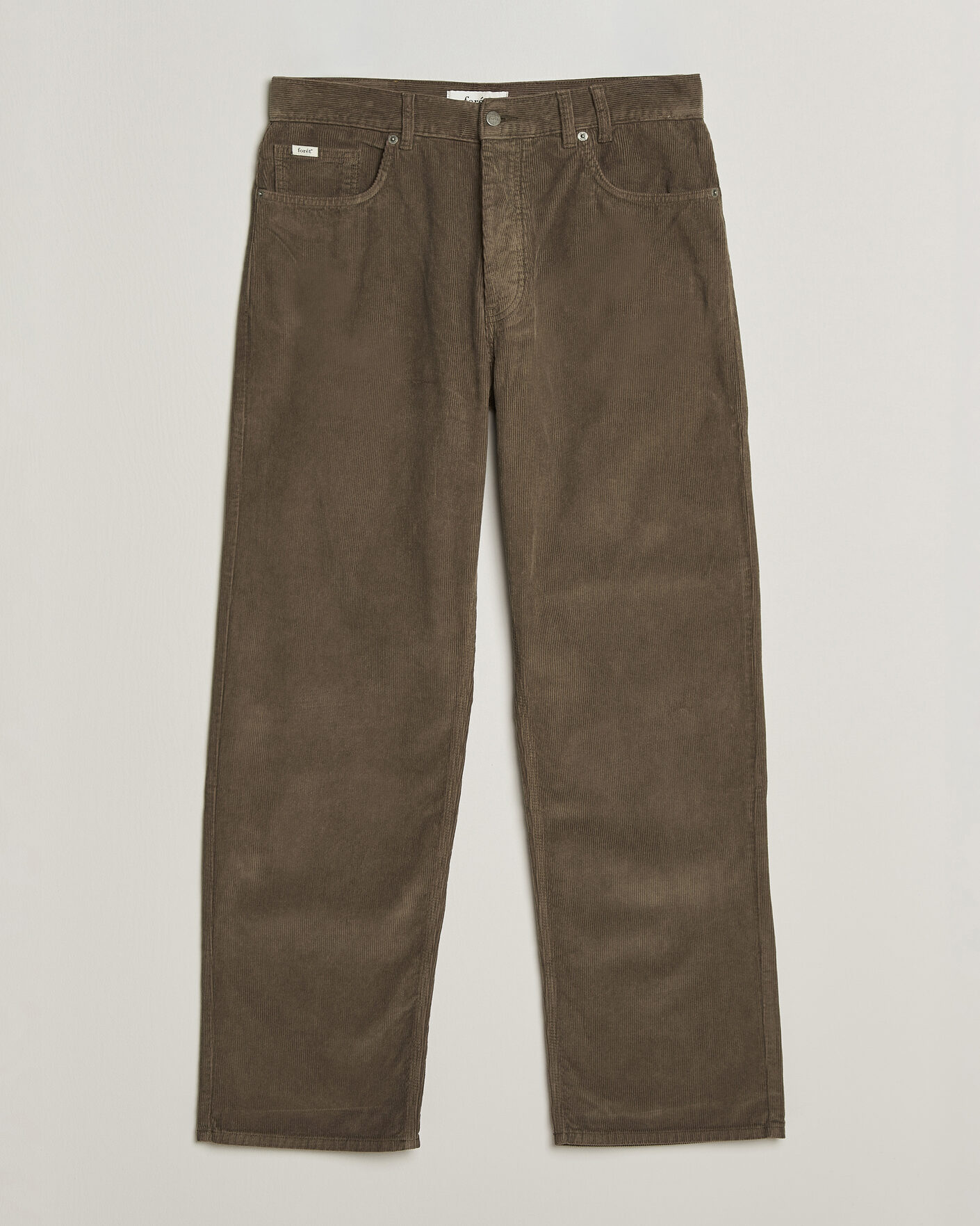 Mies | Housut | Forét | Moor Relaxed Fit Corduroy Pants Faded Wood