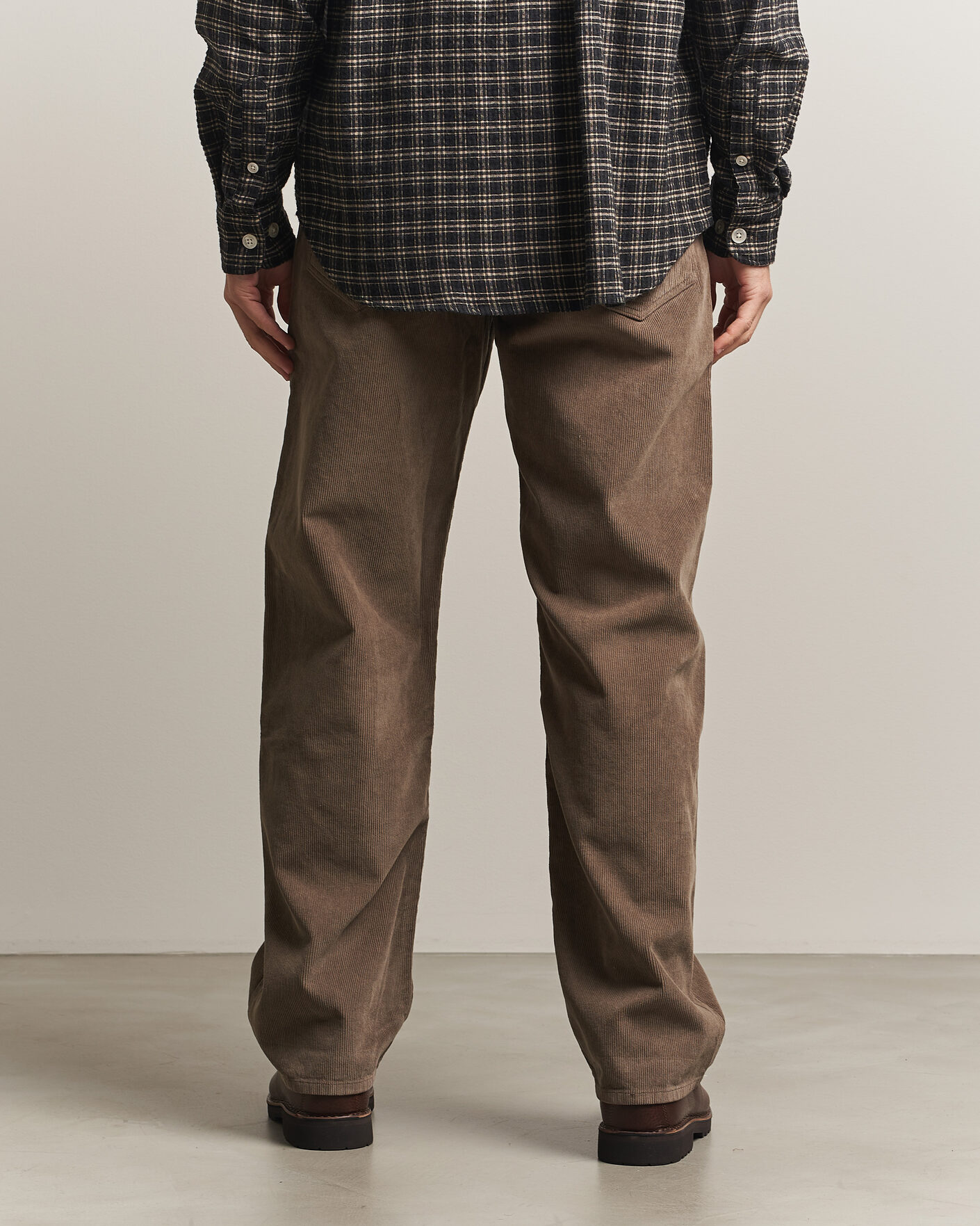 Mies | Housut | Forét | Moor Relaxed Fit Corduroy Pants Faded Wood