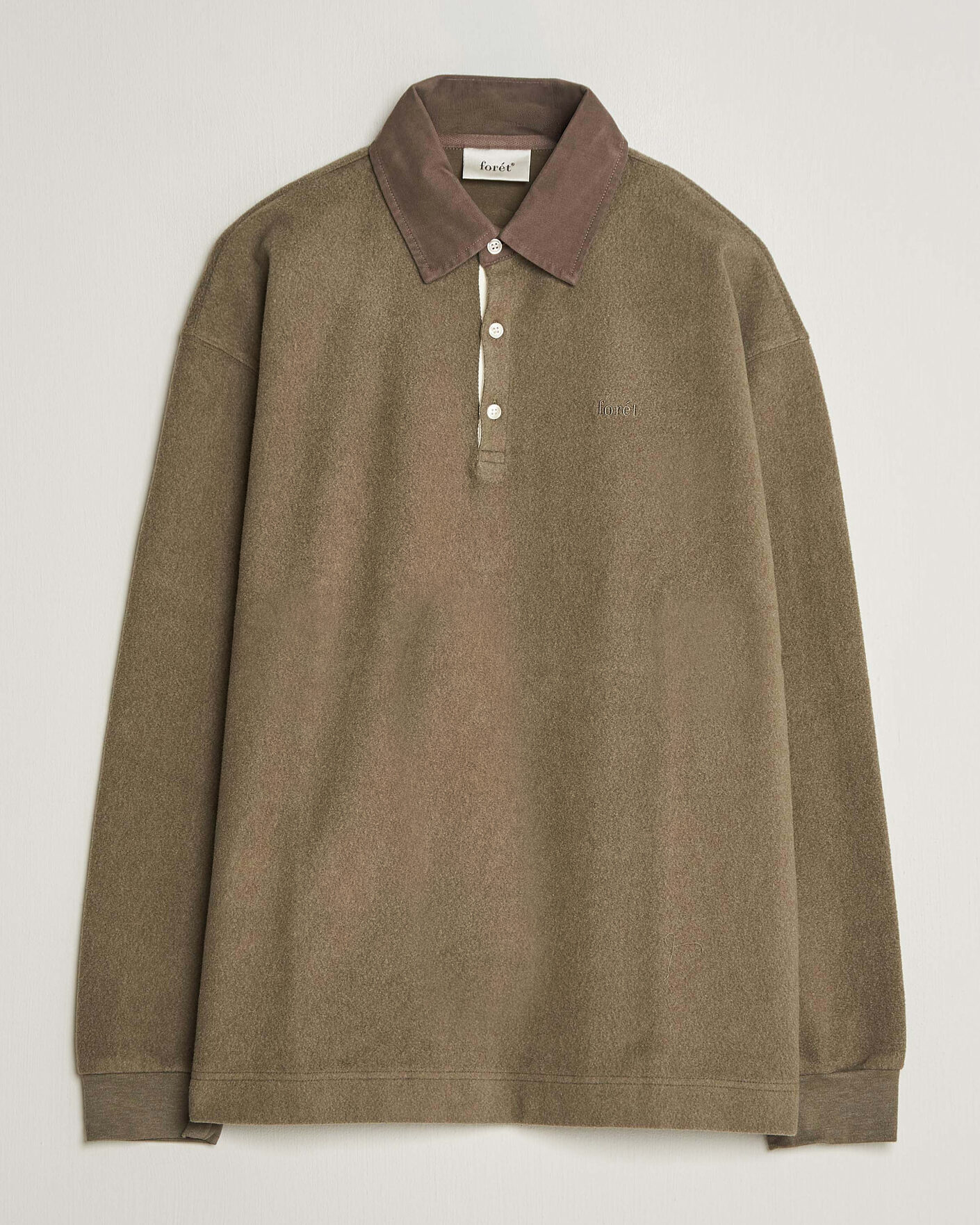 Mies | Puserot | Forét | Herb Brushed Rugby Washed Brown